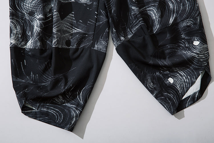 Niepce YC135 Pink Flowers Lightweight Pants