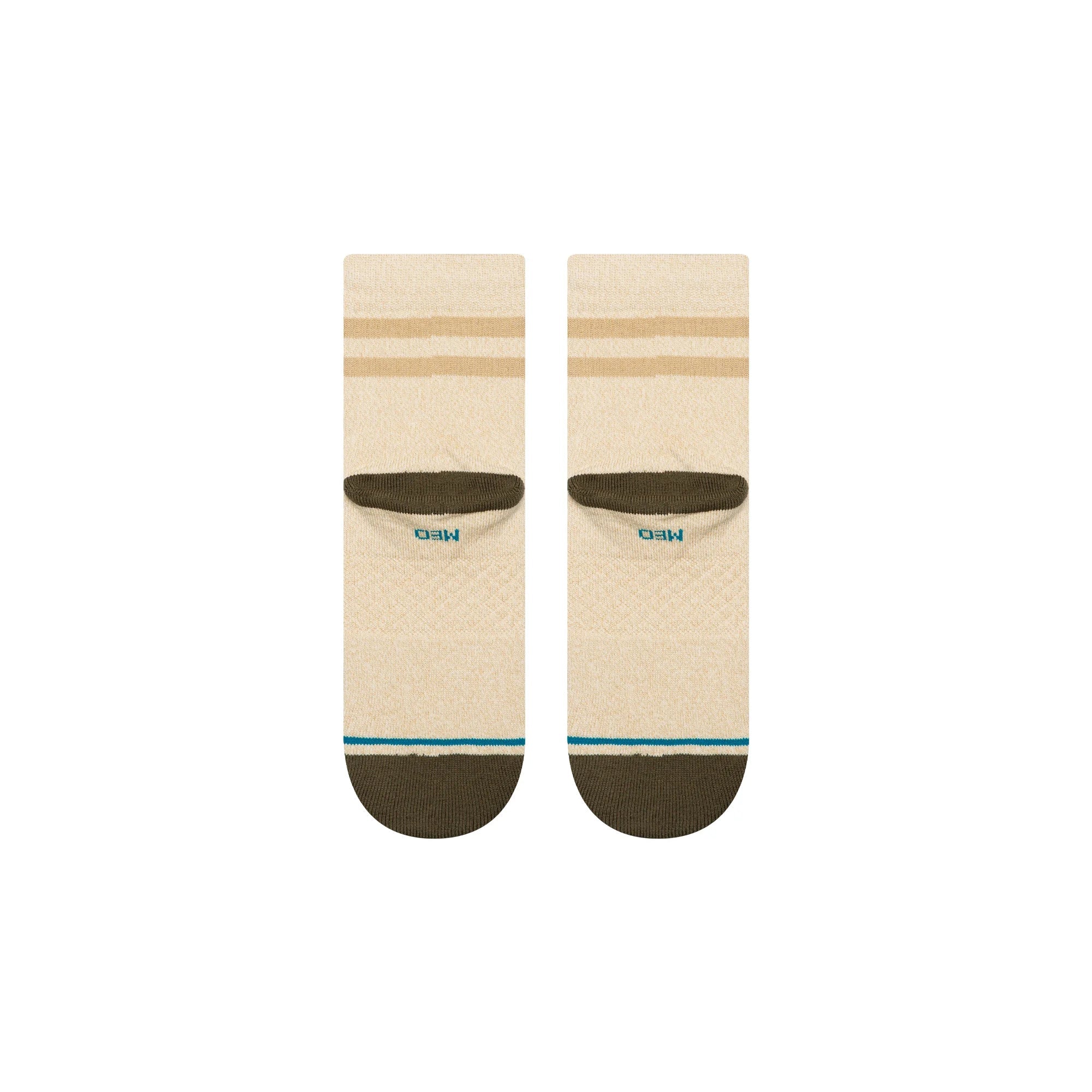 Stance Marled Quarter Mid-Cushion Socks - Ivory