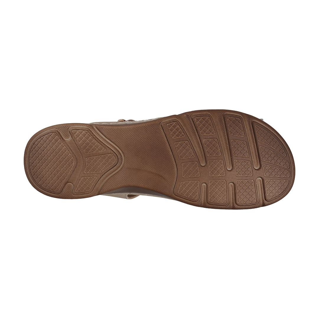 GC Shoes Millis Nude Comfort Flat Sandals