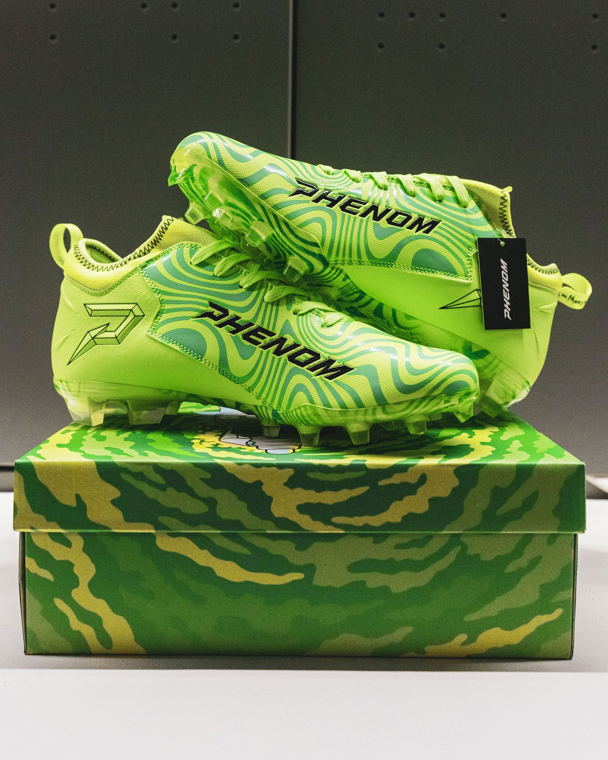 Phenom Elite Rick and Morty Football Cleats - Quantum Speed 2.0