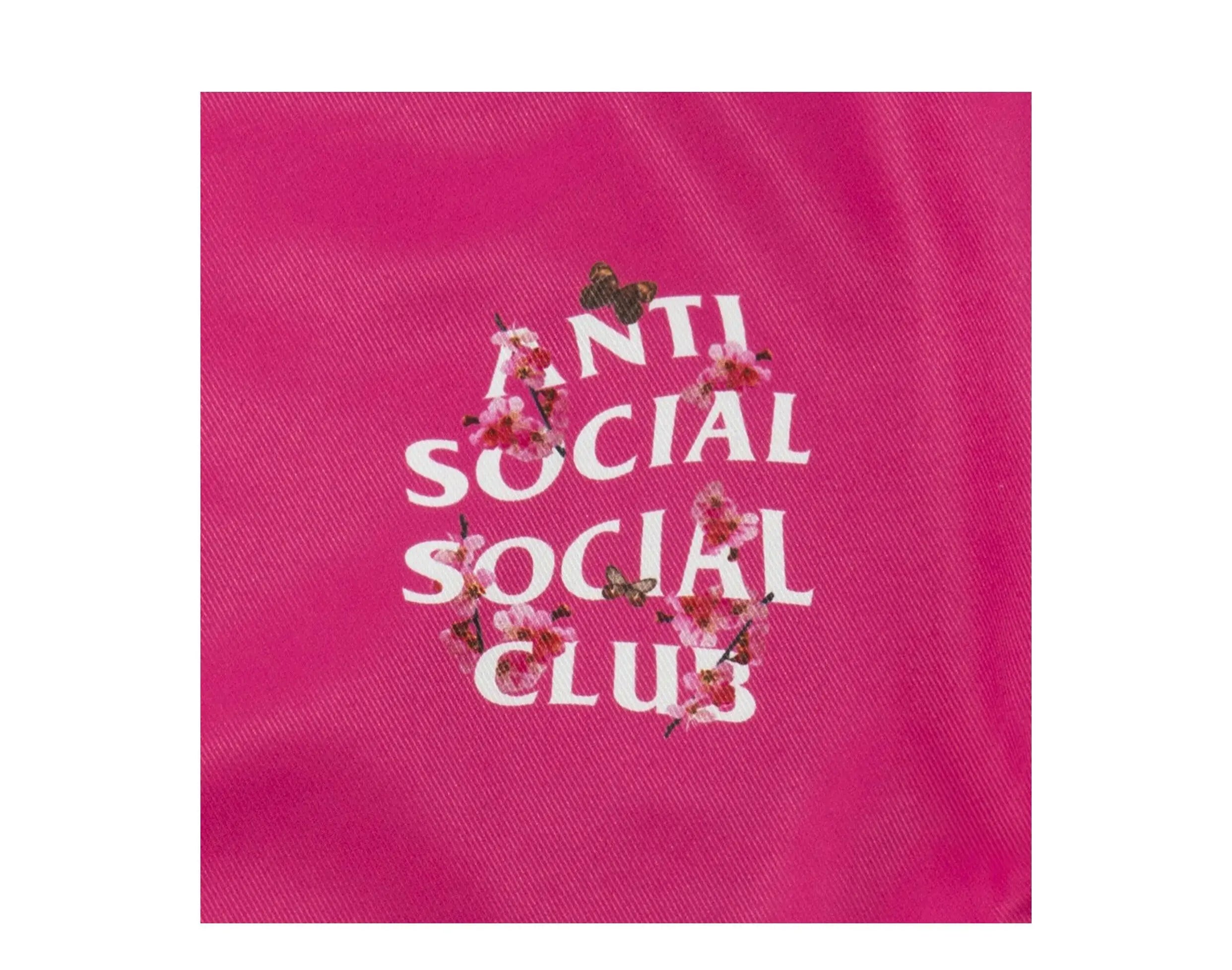 Anti Social Social Club Cute AF Drawstring Bag Pink