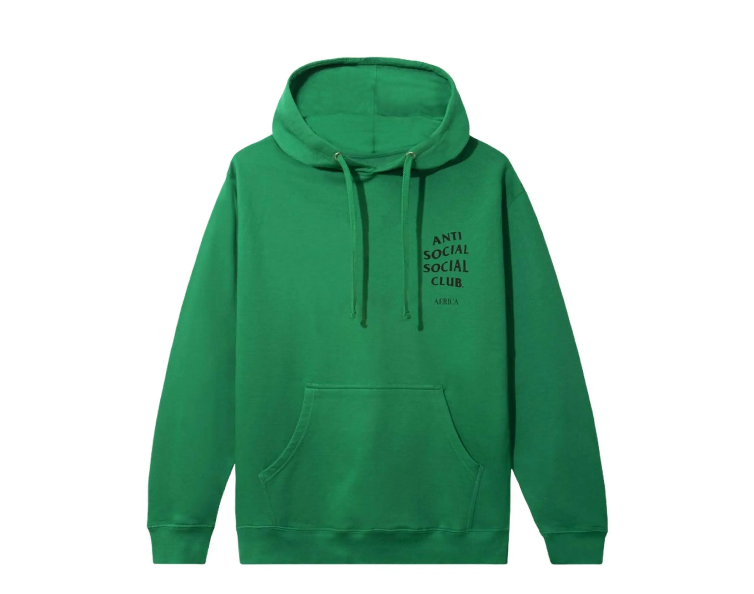Anti Social Social Club Africa Men Hoodie Green