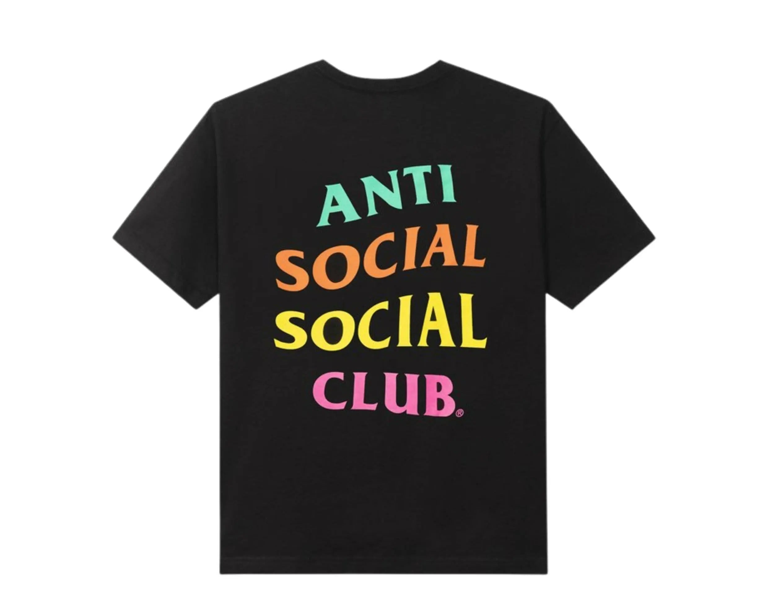 Anti Social Social Club All Talk Men's Cotton Jersey Black
