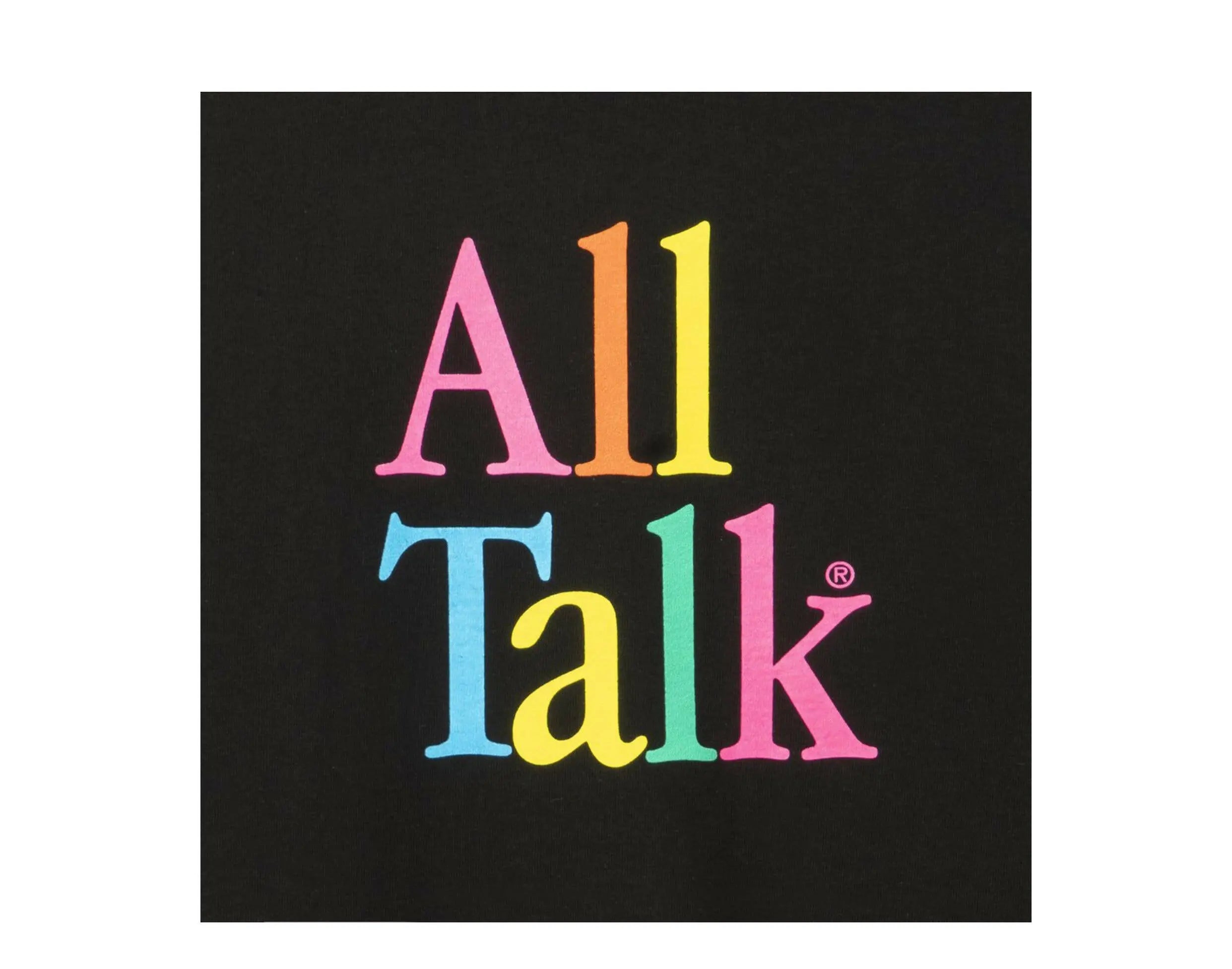 Anti Social Social Club All Talk Men's Cotton Jersey Black