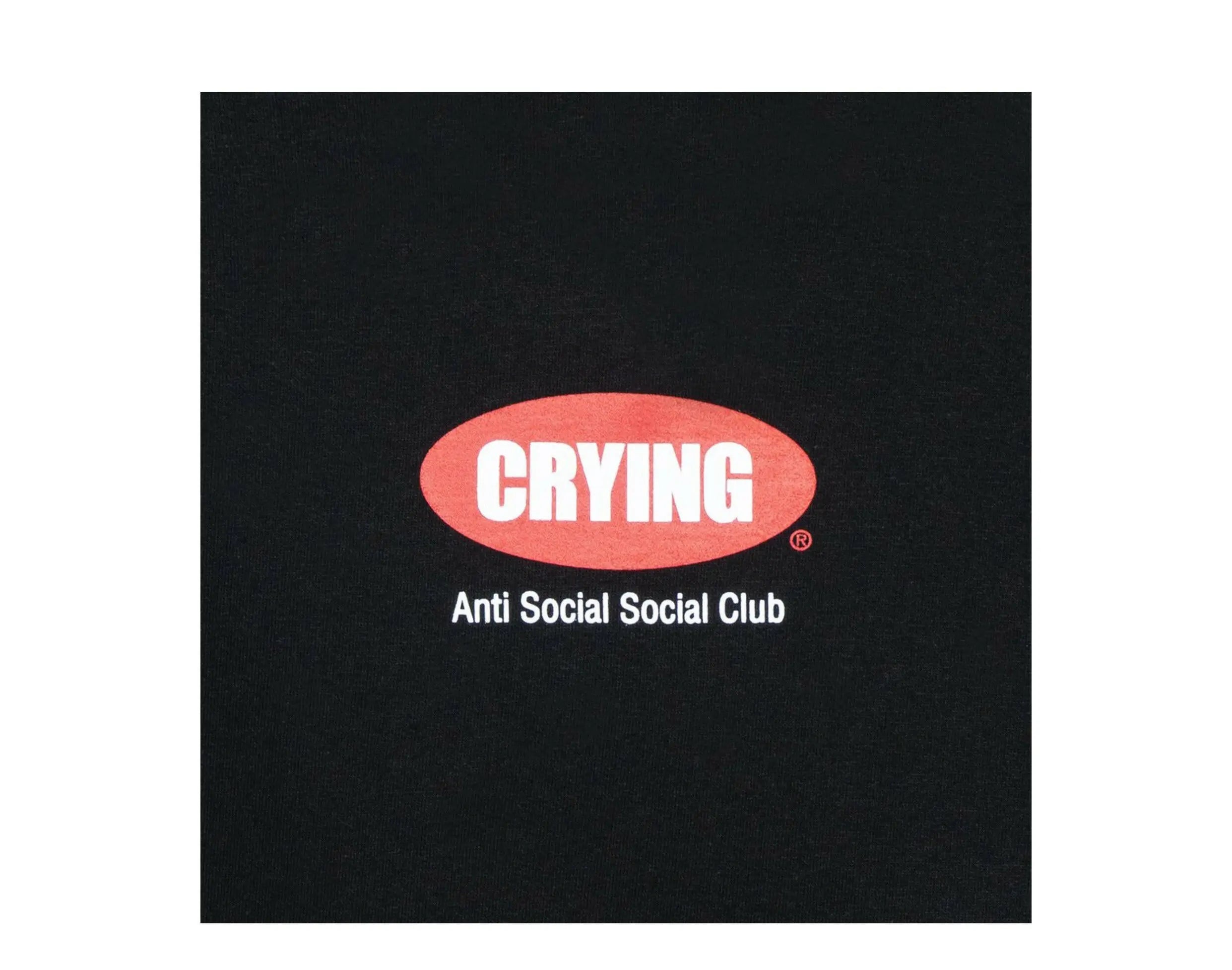 Anti Social Social Club Toy With Me Men's Cotton Fleece Black
