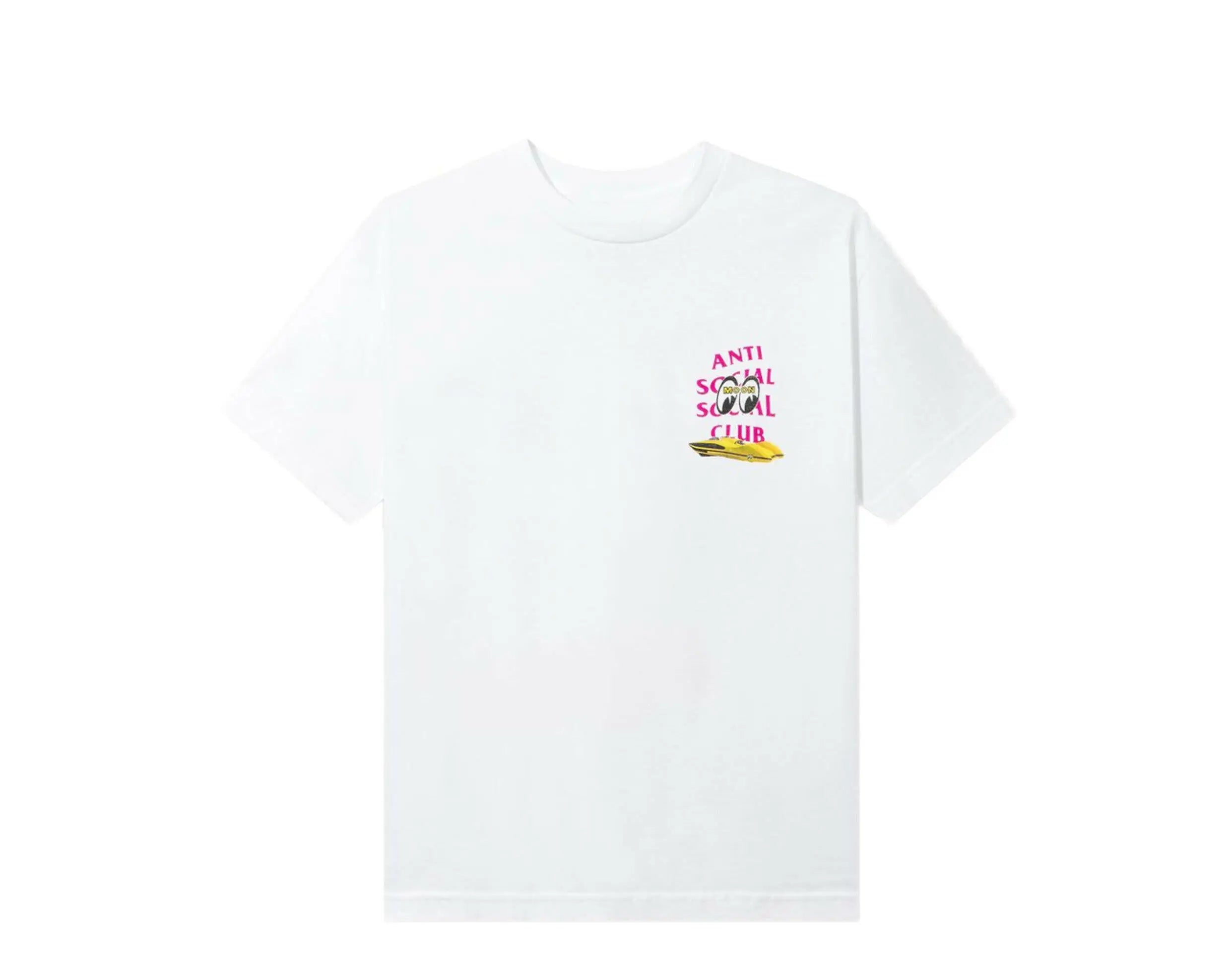Anti Social Social Club x Mooneyes Flats Photo Men T-Shirt White