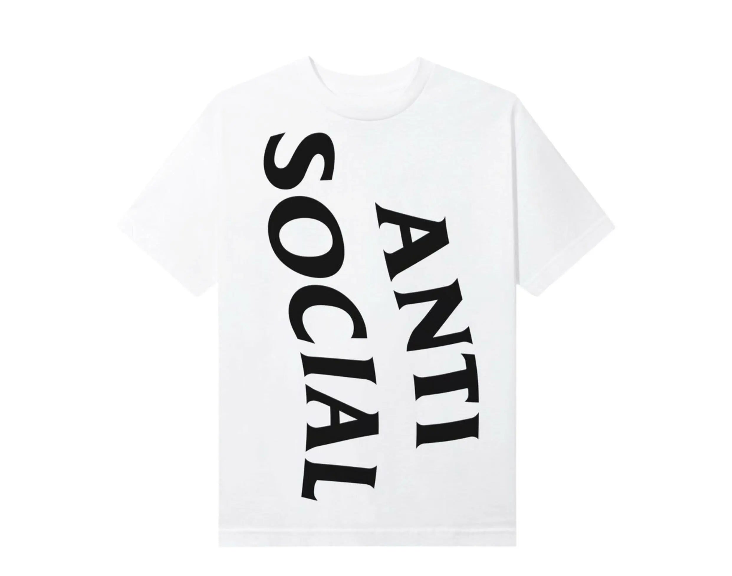 Anti Social Social Club Vertical Horizon Men’s Cotton White ASSCFW21-0