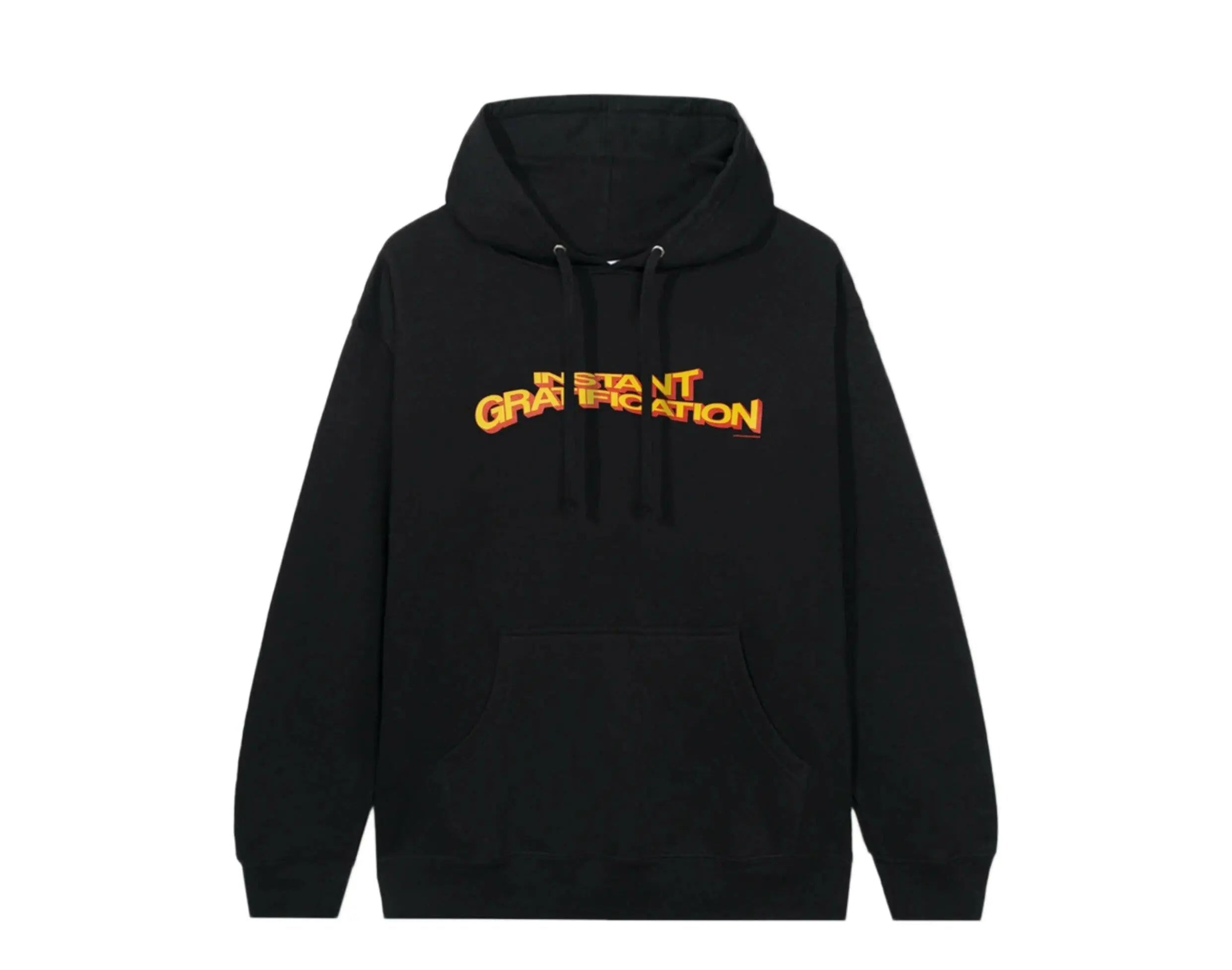 Anti Social Social Club IG Hoodie Men's Cotton Fleece Black