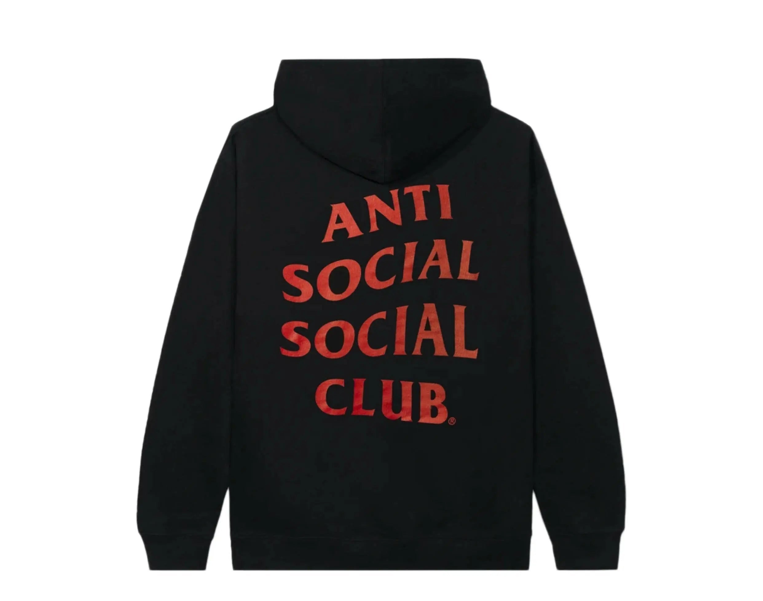 Anti Social Social Club IG Hoodie Men's Cotton Fleece Black