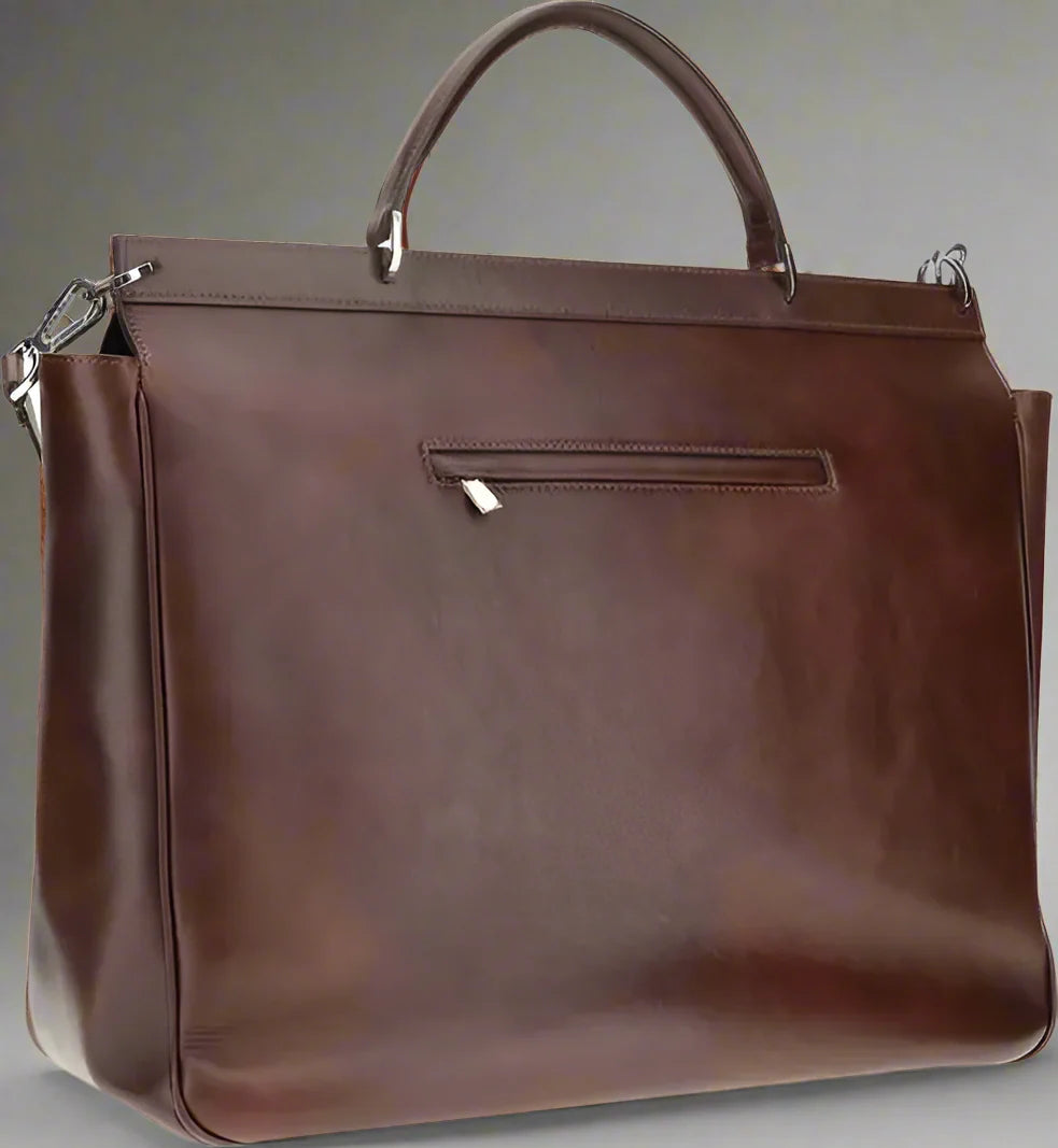 Brunello Cucinelli men's Leather Travel Bag