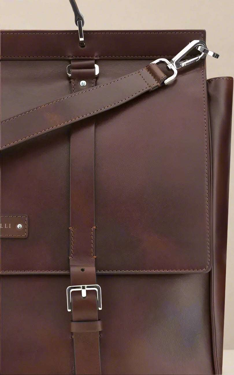 Brunello Cucinelli men's Leather Travel Bag