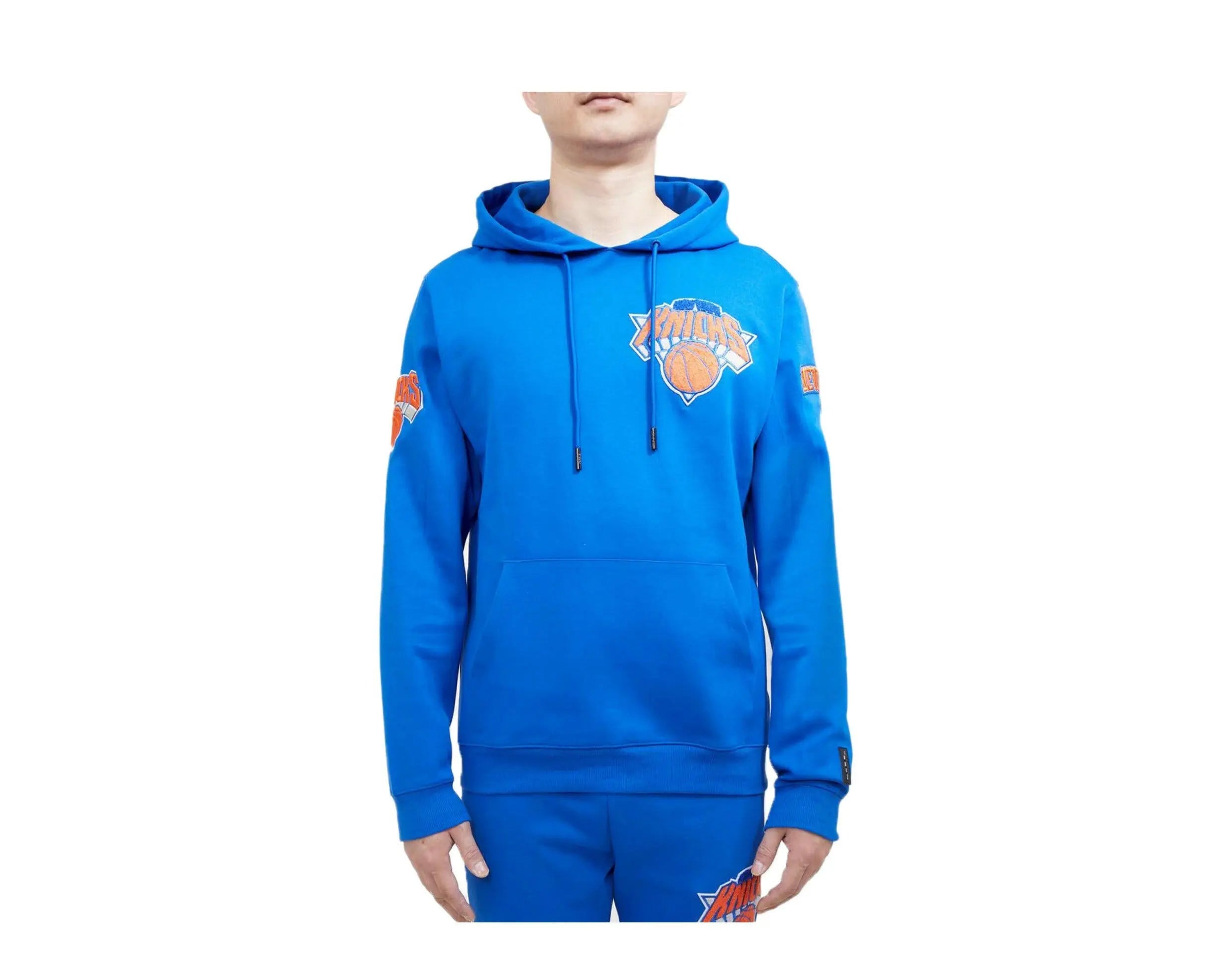 Pro Standard Nba New York Knicks Logo Blended Hoodie Men's