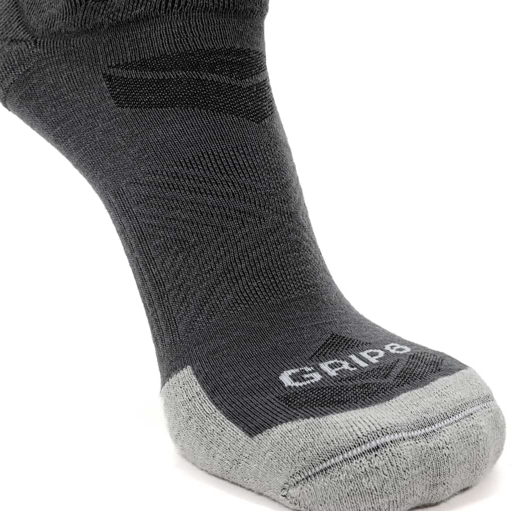 3 Pack Basalt - Run No Show Runweight Merino Wool Sock