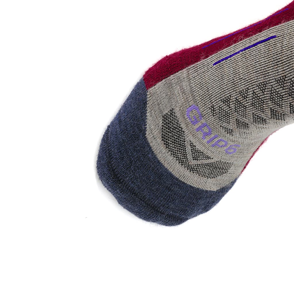3 Pack Berry - Hike Crew Midweight Merino Wool Sock