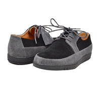 Thumbnail for Vintage-inspired British Walkers Westminster Men's Leather and Suede Low Top Sneakers with cushioned insole