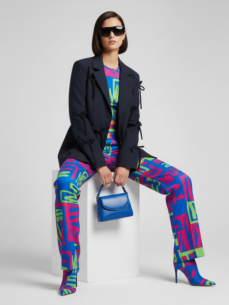 Bow-Detail Versatile Blazer, Soho | BYMANYC ® New York