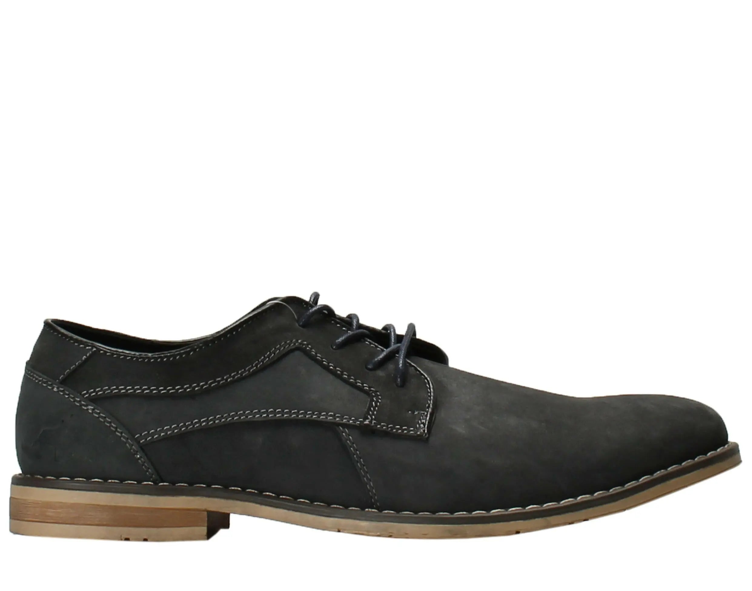 Howling Wolf Carma Men’s Nubuck Plain Toe Oxford Shoes
