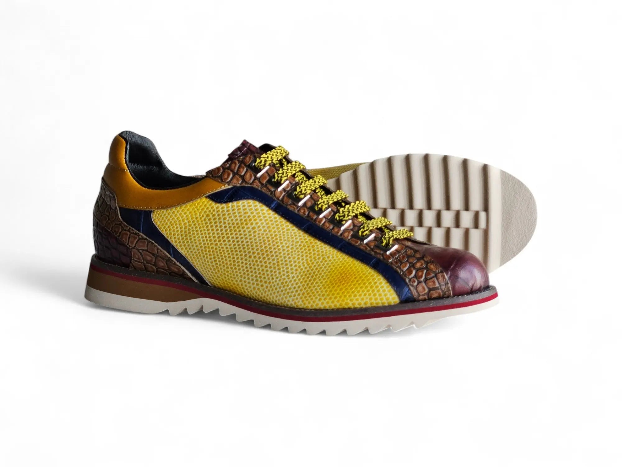 Carrucci Apex Explorer Men's Leather Sneaker Ks553-01t