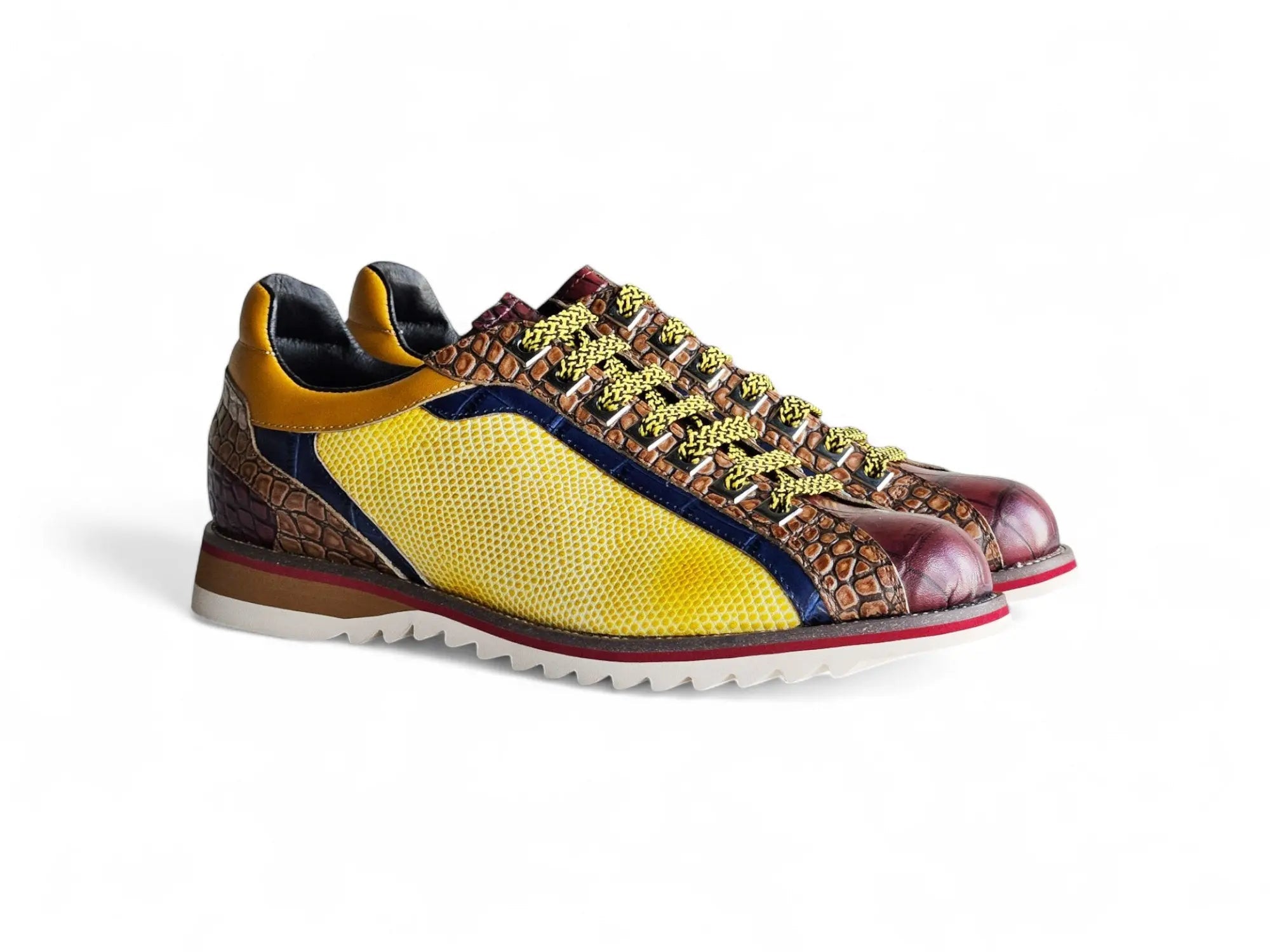 Carrucci Apex Explorer Men's Leather Sneaker Ks553-01t