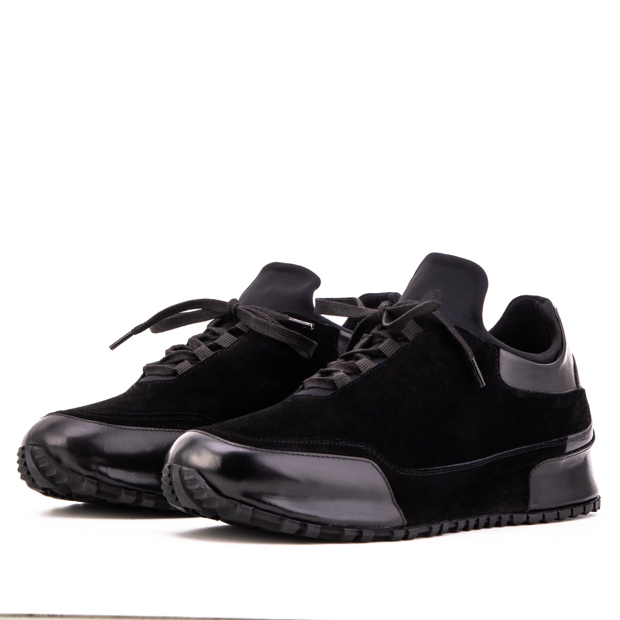 Vinci Leather Shoes The Hudson Black Suede Men Sneaker