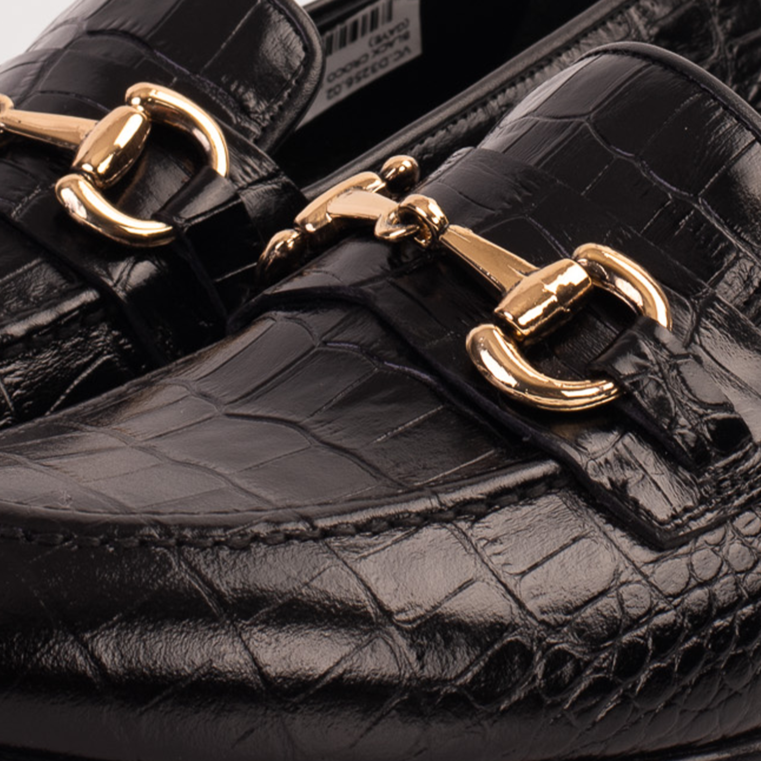 The Monaco Black Leather Men Shoe Bit Loafer