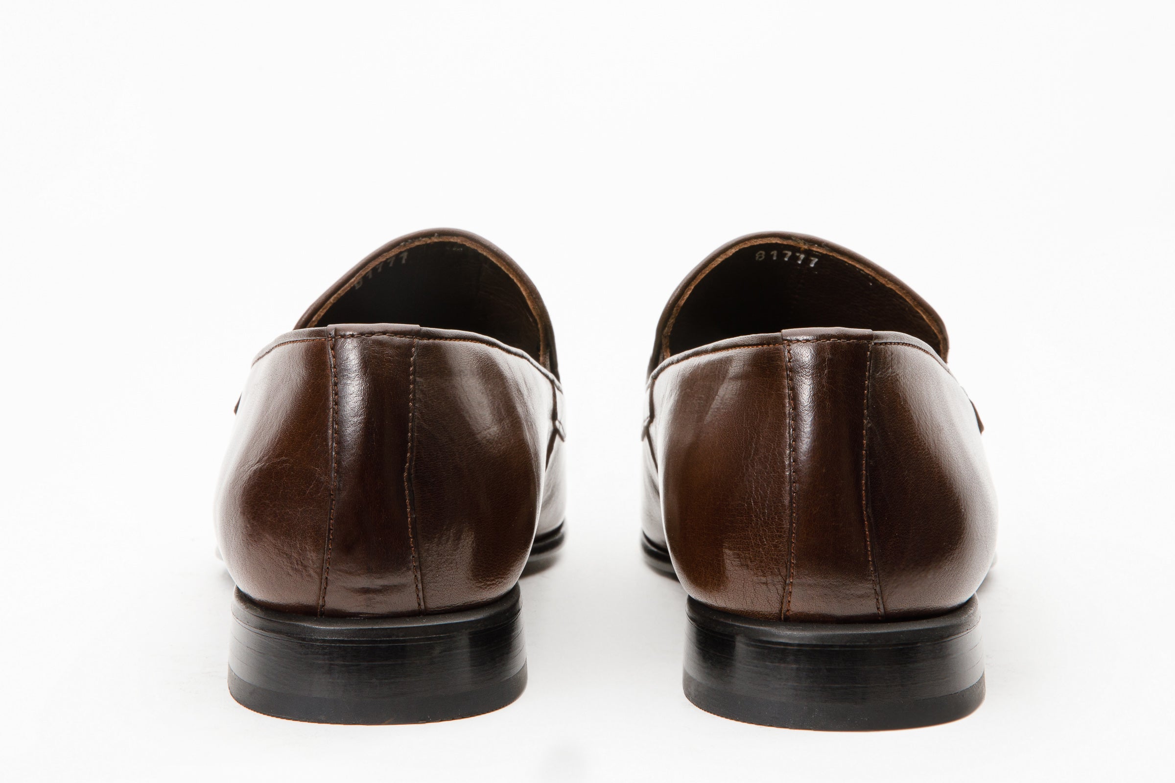 The Pusan Brown Leather Bit Loafer Men Shoe Final Sale!