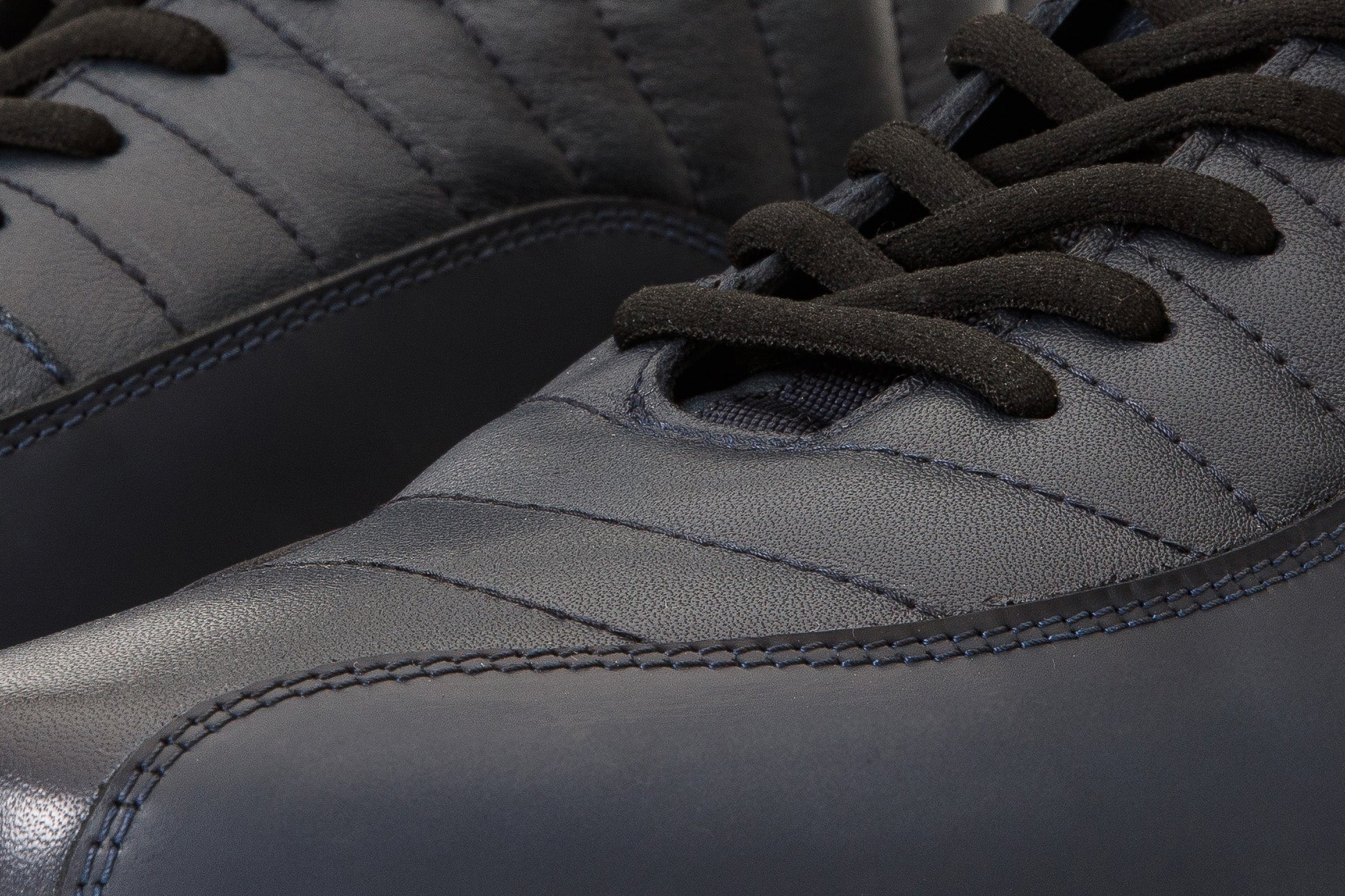 The Merter Navy Blue Leather Casual Lace-Up Men Boot Final Sale!