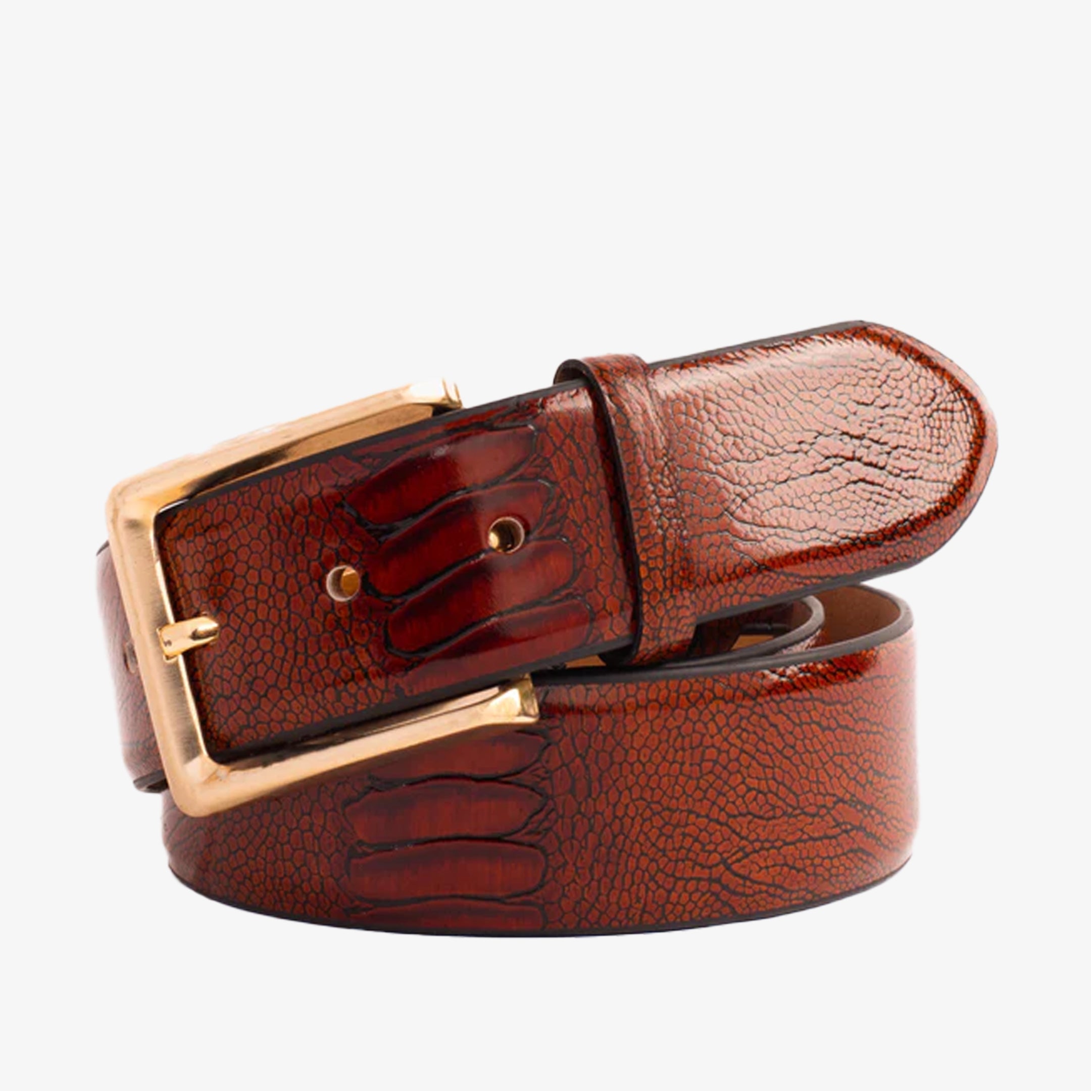 The Bangkok Brown Calfskin Belt