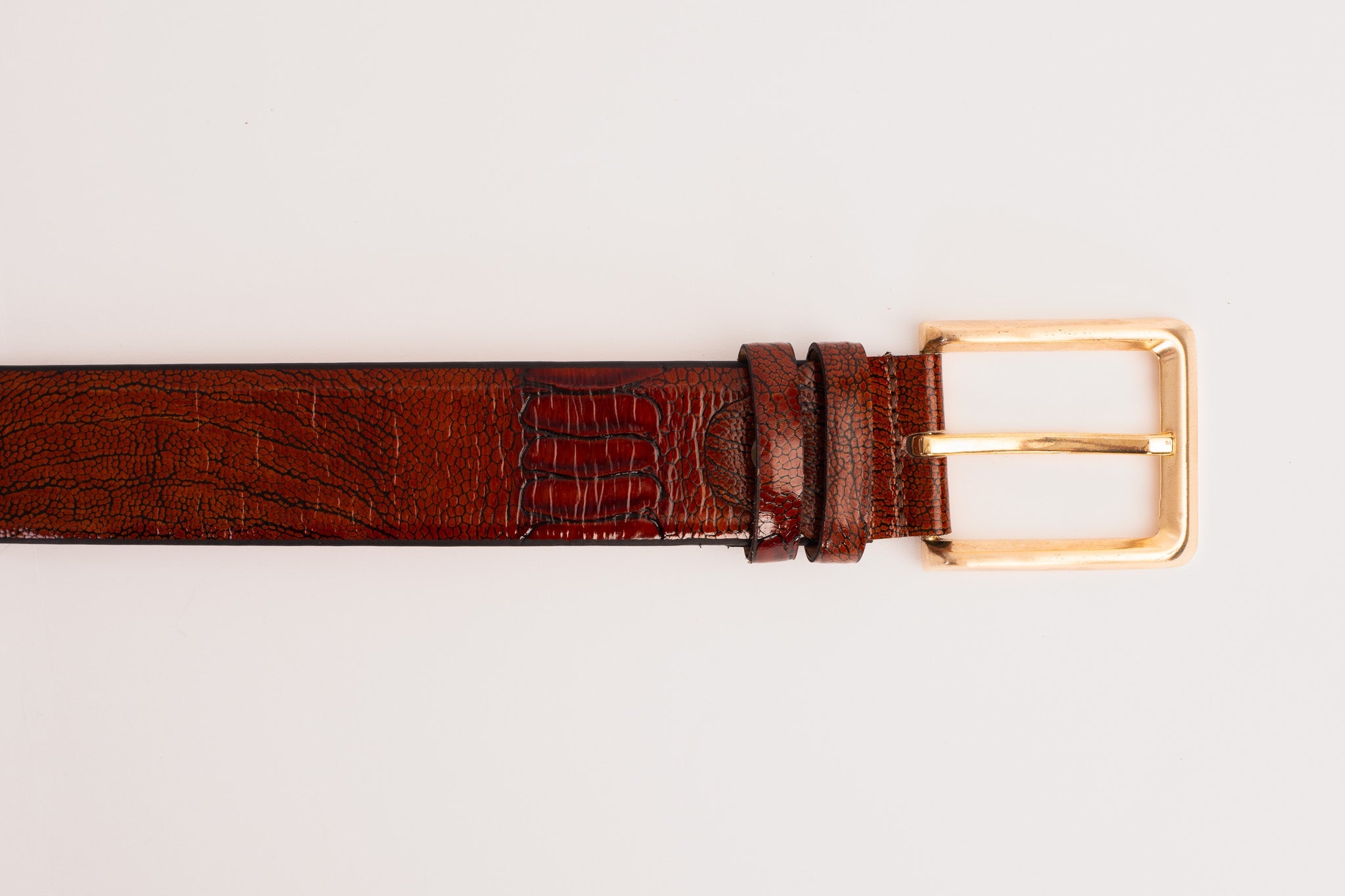 The Bangkok Brown Calfskin Belt