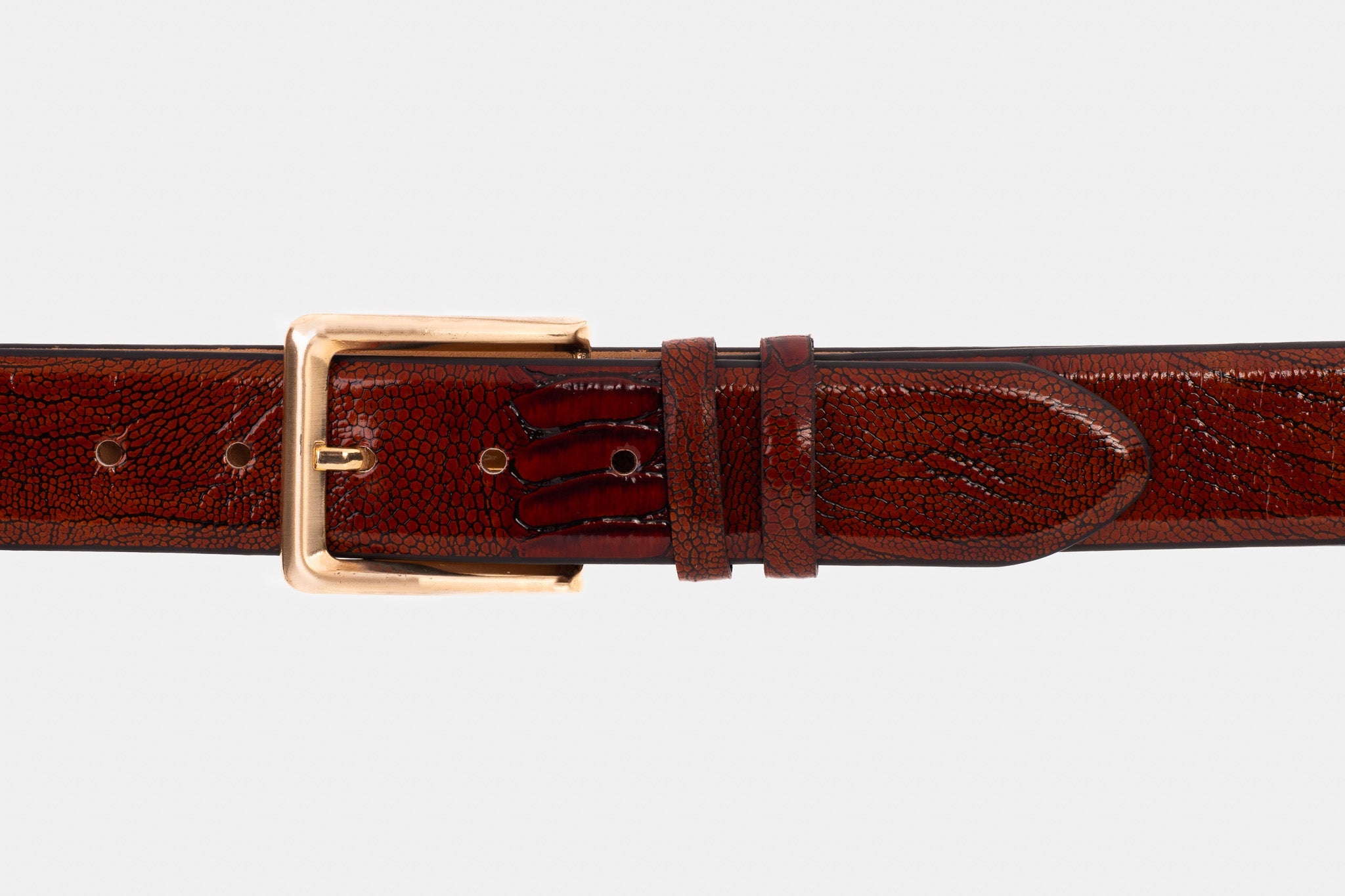 The Bangkok Brown Calfskin Belt
