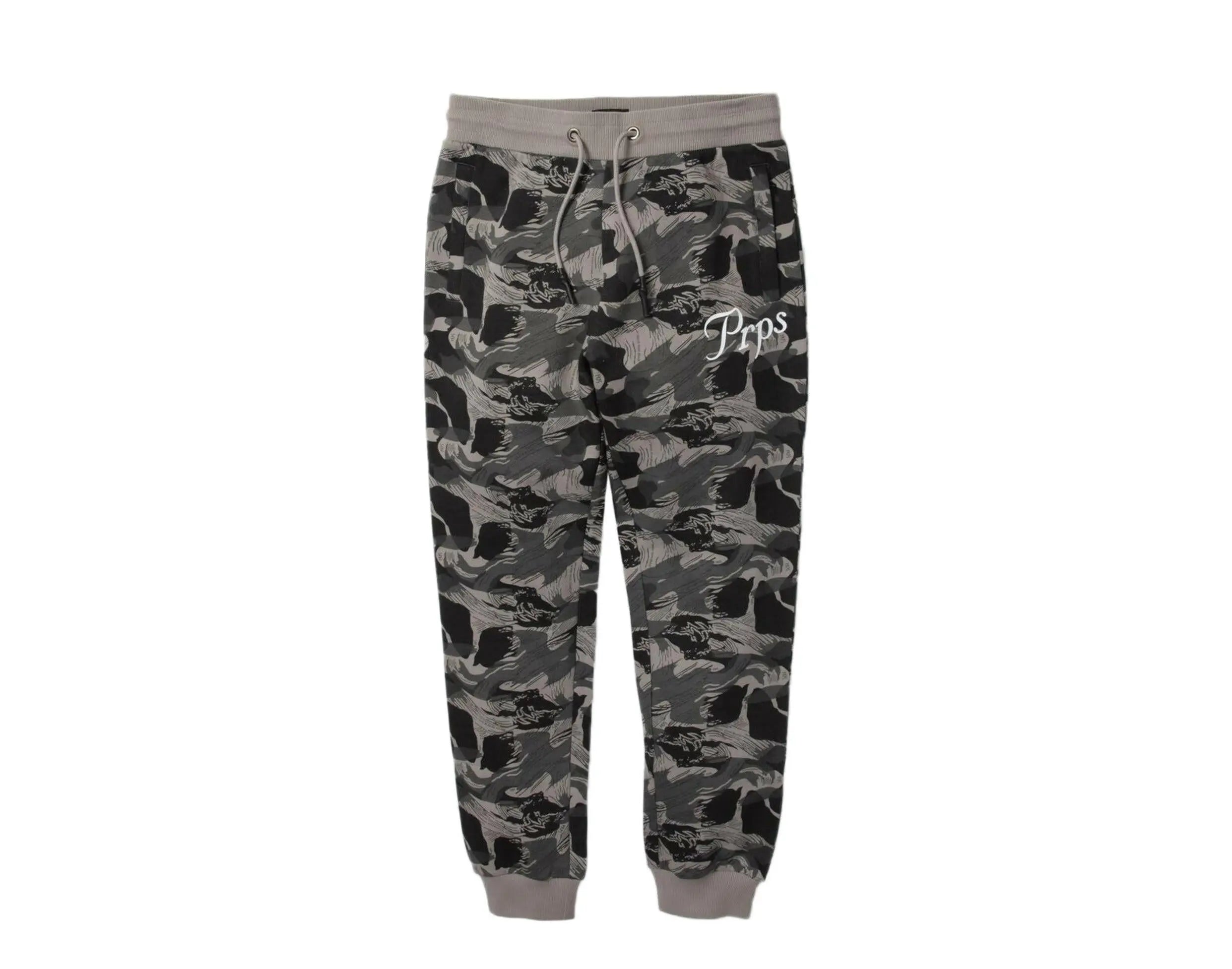 PRPS Gibson Camo Logo Joggers Men's Athleisure Pants