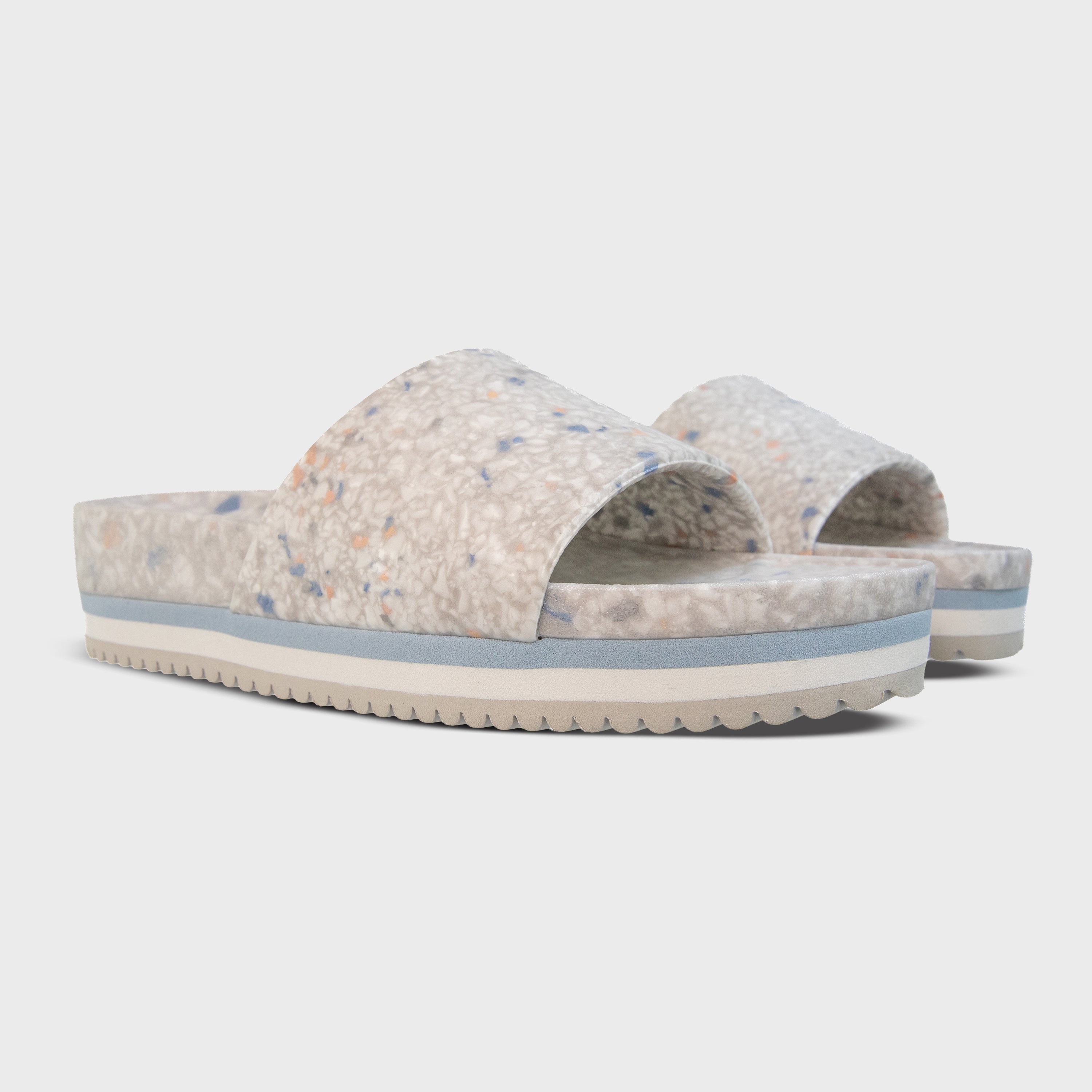 East Beach Slide Platform - Faded Denim