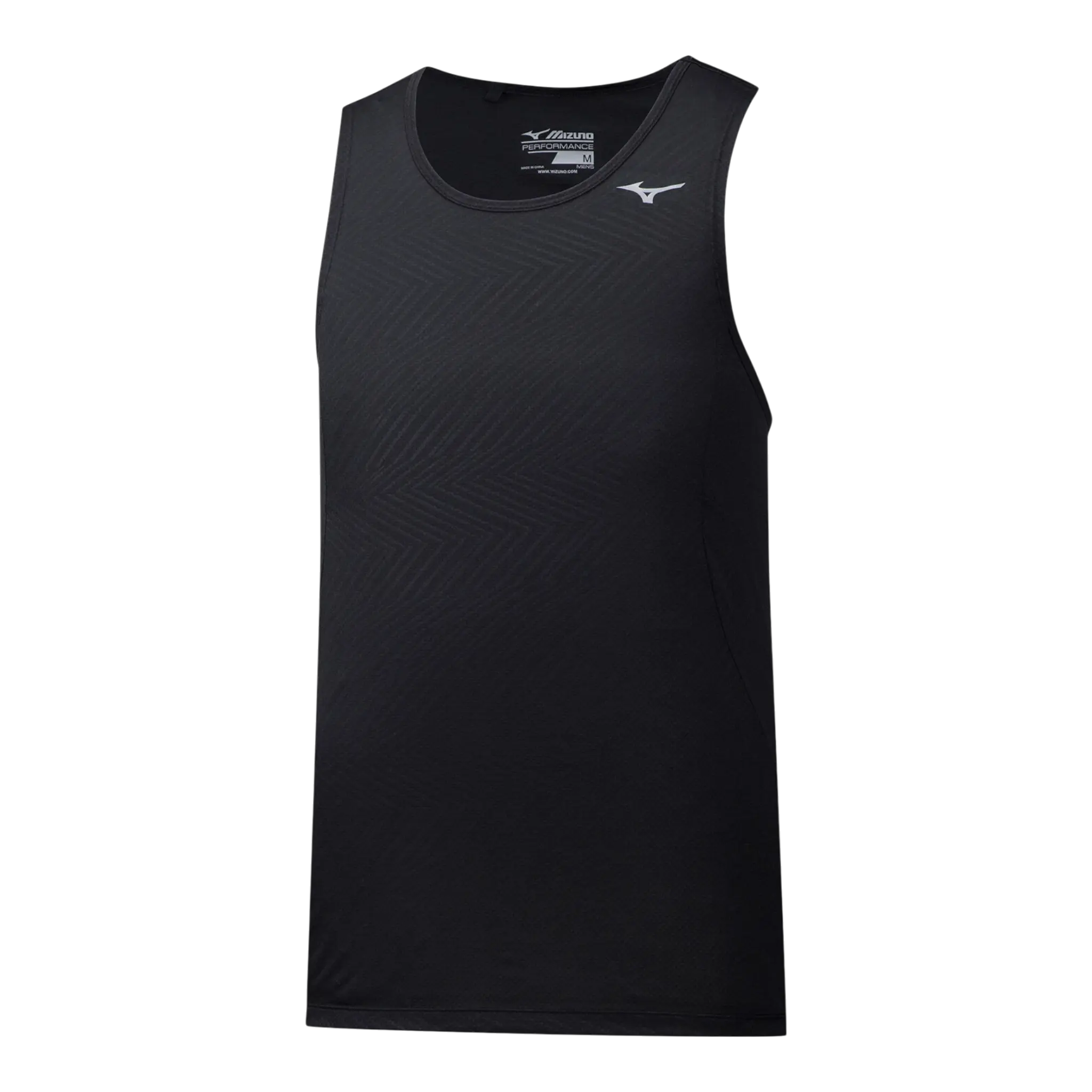 Mizuno Alpha Vent Singlet Breathable Lightweight Men’s Black