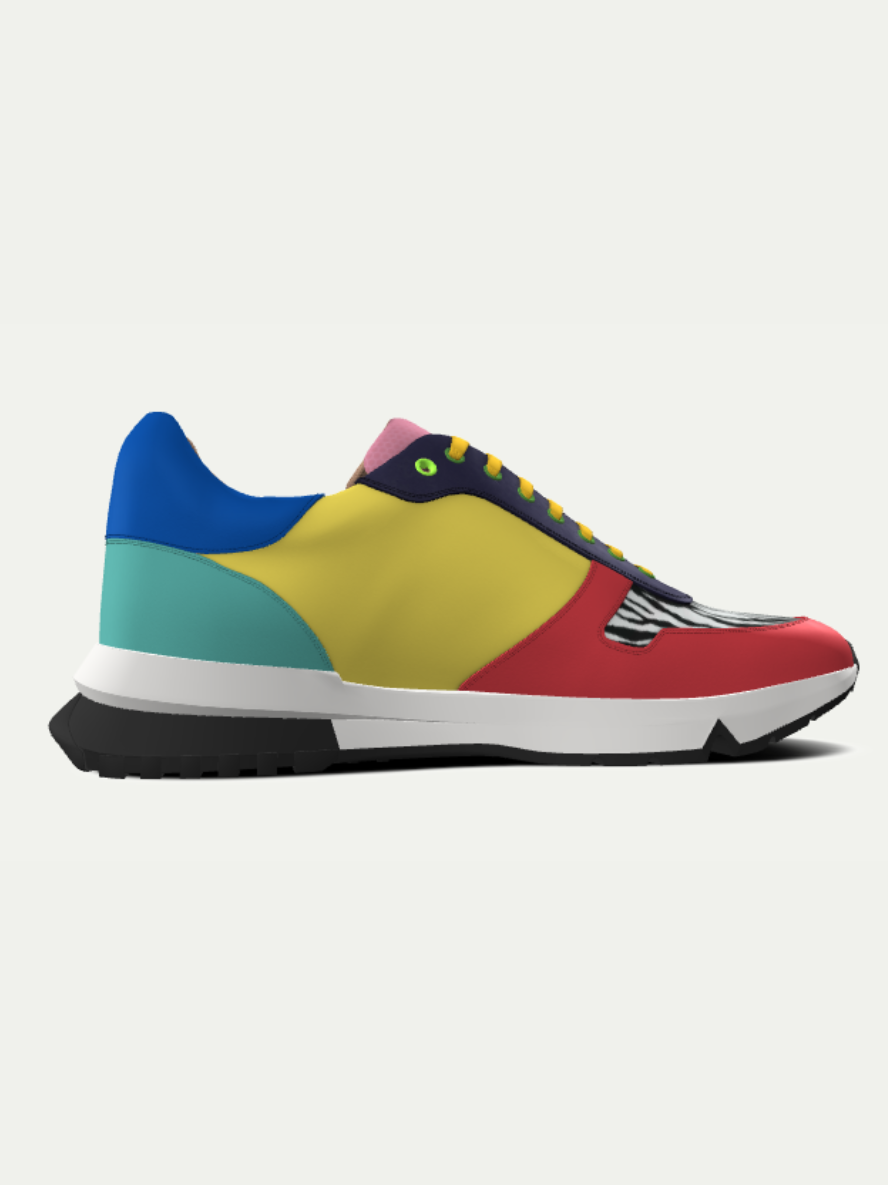 BYMANYC New York Manhattan Magic Vegan Leather Athletic Sneakers