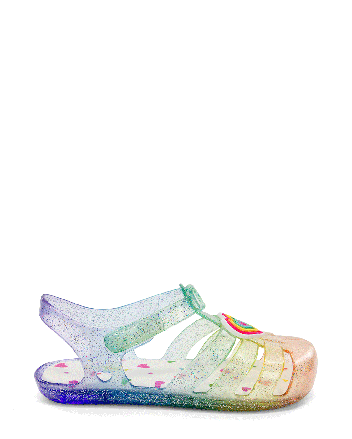 Kids Wonder Everglitter Heart Lighted Sandal - Multi