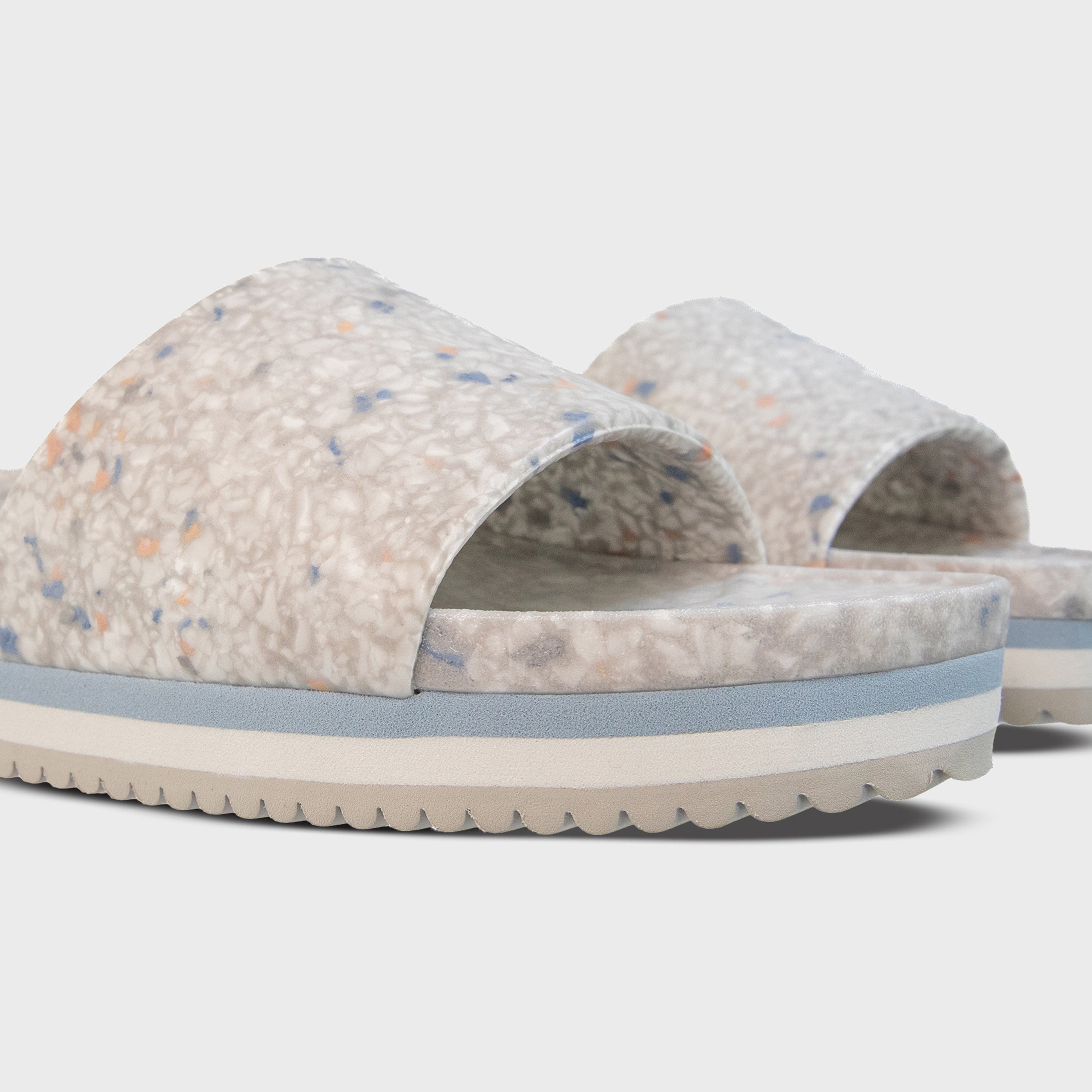 East Beach Slide Platform - Faded Denim