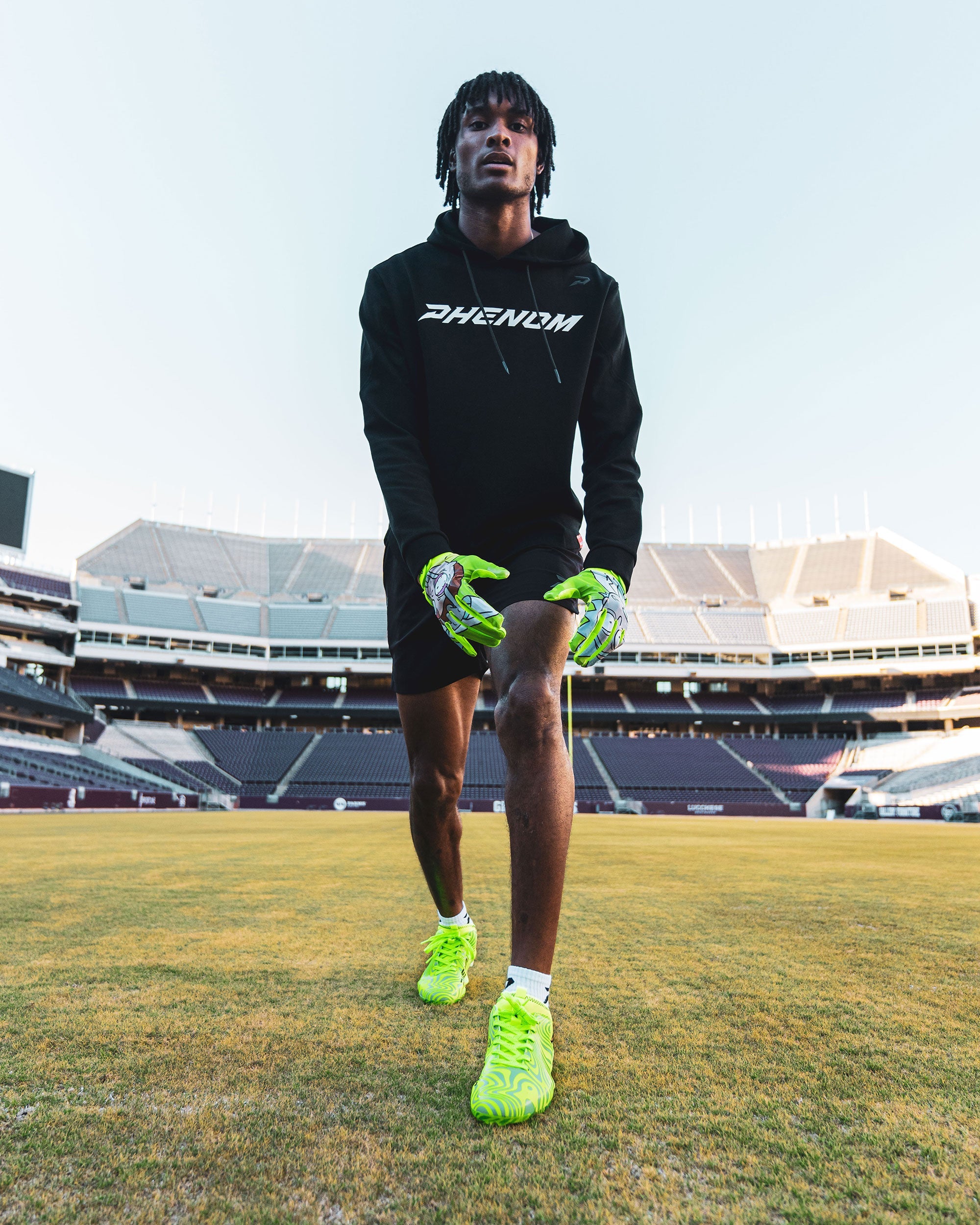 Phenom Elite Rick and Morty Football Cleats - Quantum Speed 2.0