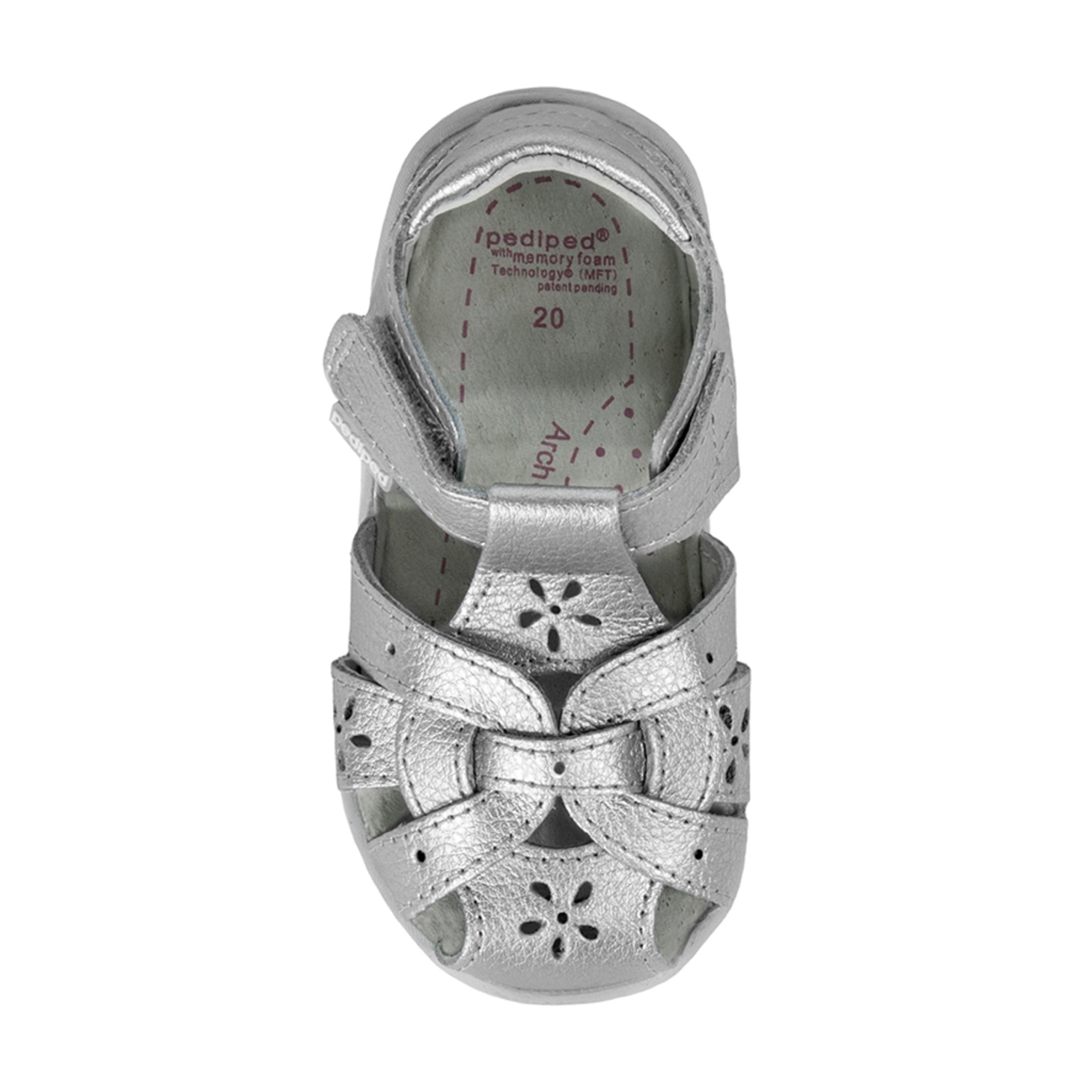 Pediped Shoes Nikki Grip ‘n’ Go™ Silver