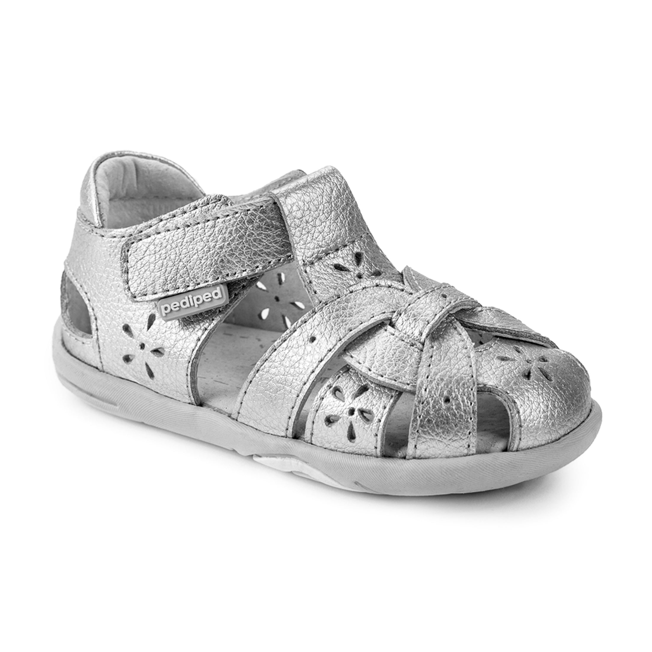 Pediped Shoes Nikki Grip ‘n’ Go™ Silver