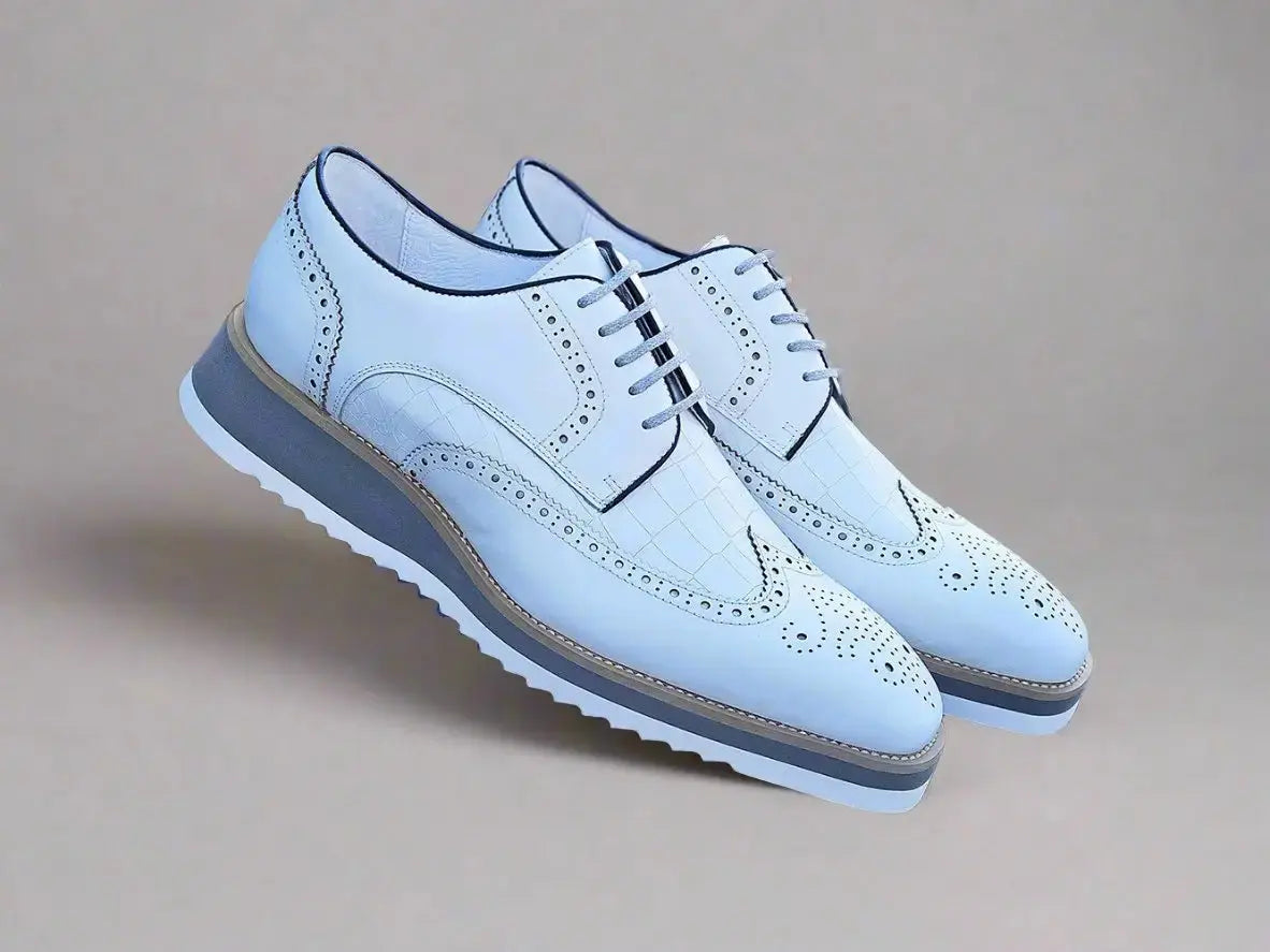 Carrucci Shoes Gorgeous Lace Up Oxford Men’s Leather KS51535