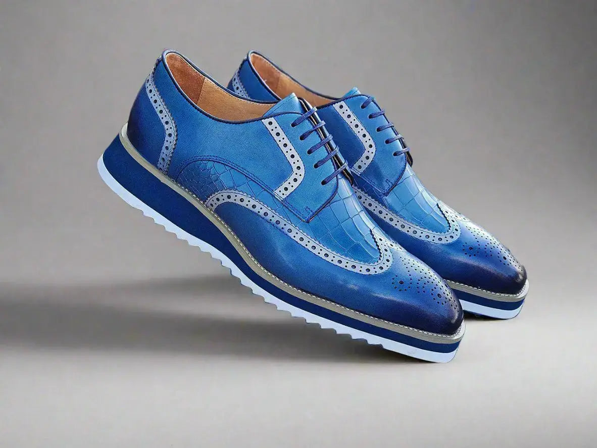 Carrucci Shoes Gorgeous Lace Up Oxford Men’s Leather KS51535