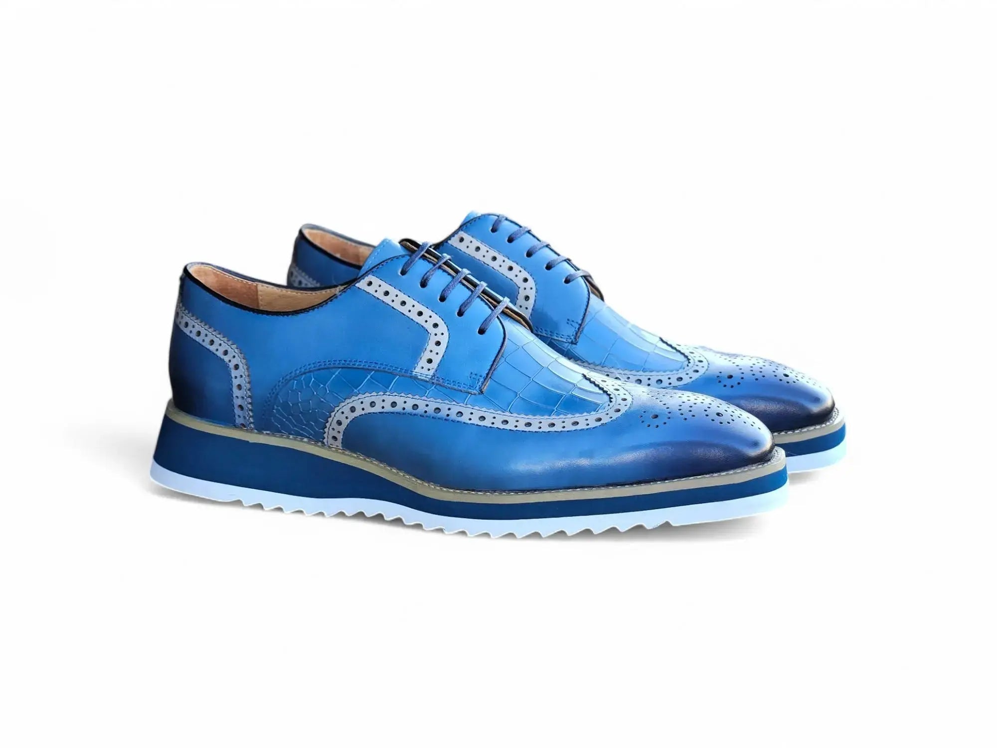 Carrucci Shoes Gorgeous Lace Up Oxford Men’s Leather KS51535