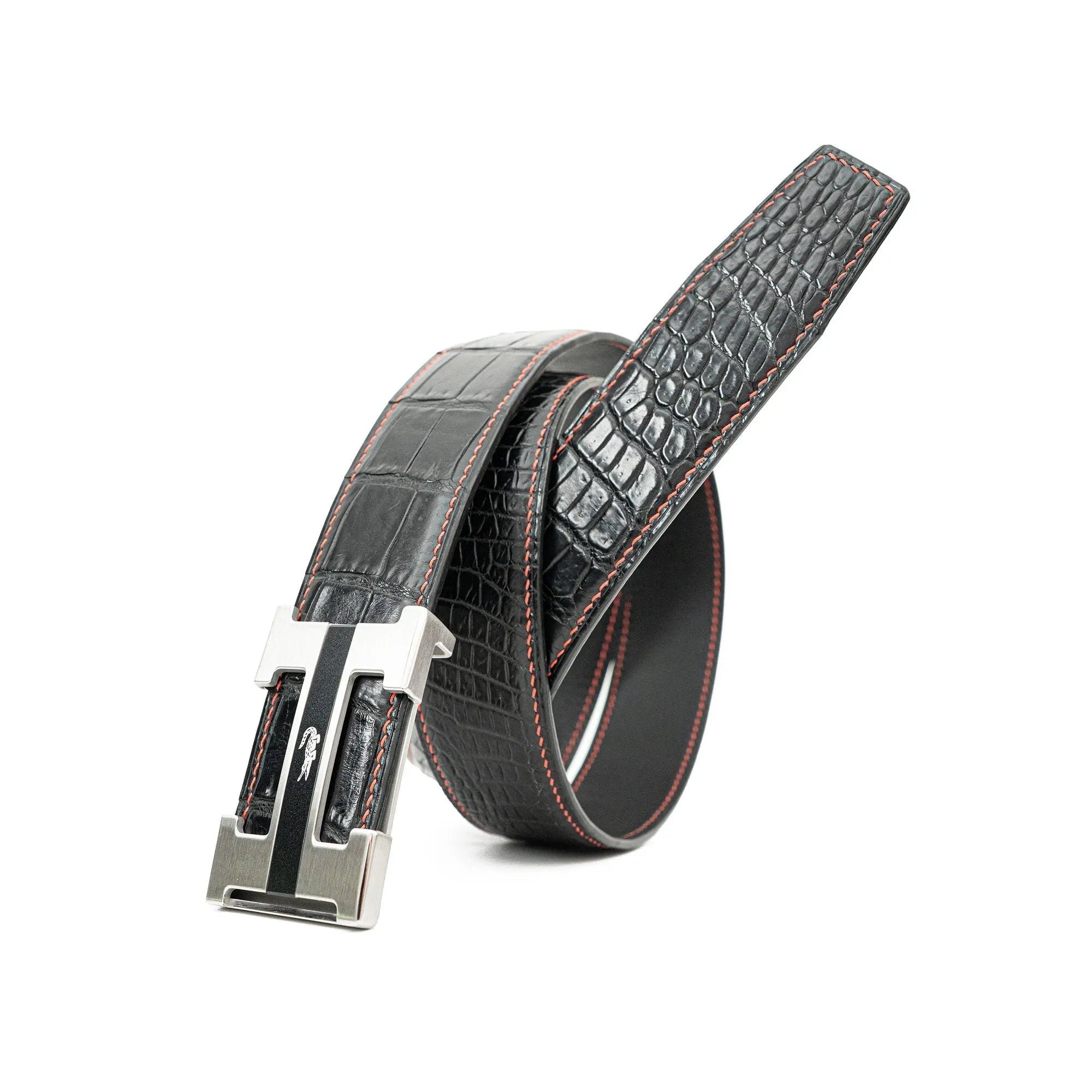 DIVINCH Genuine Alligator Leather Handcrafted Belt DVG116