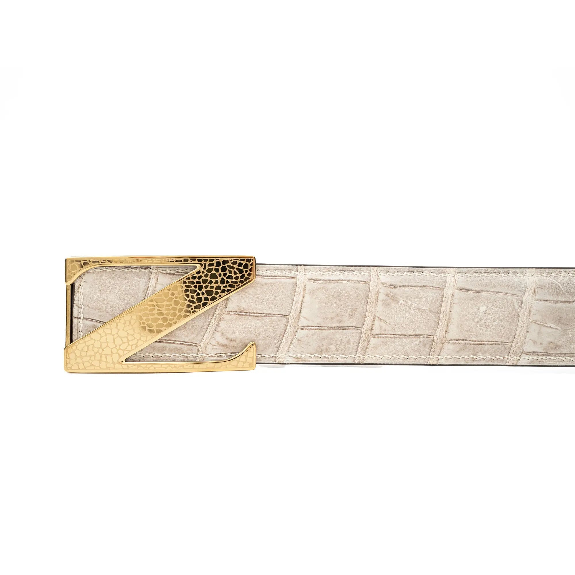 DIVINCH Handcrafted Alligator Belt Alligator Leather DVG140