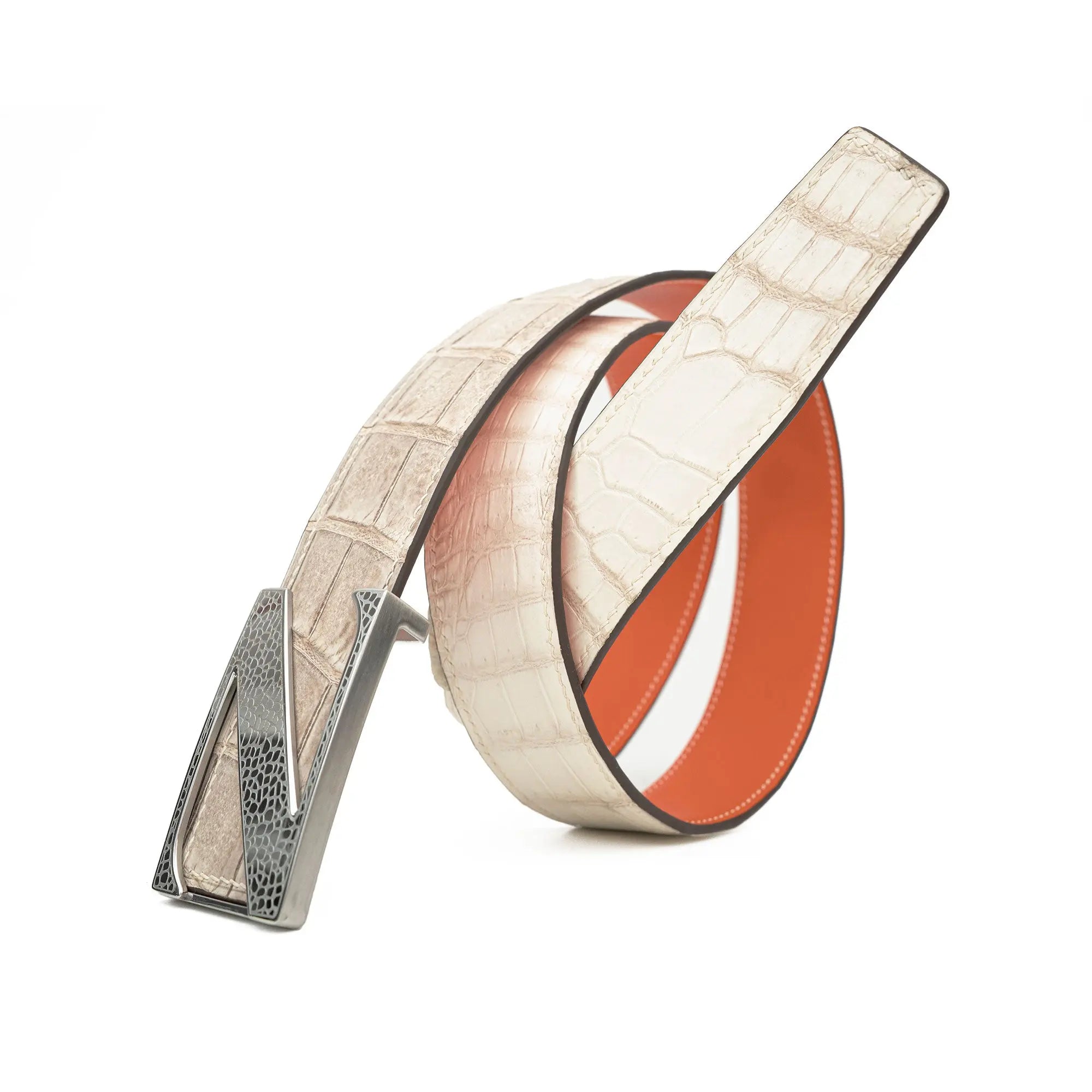 DIVINCH Handcrafted Alligator Belt Alligator Leather DVG140