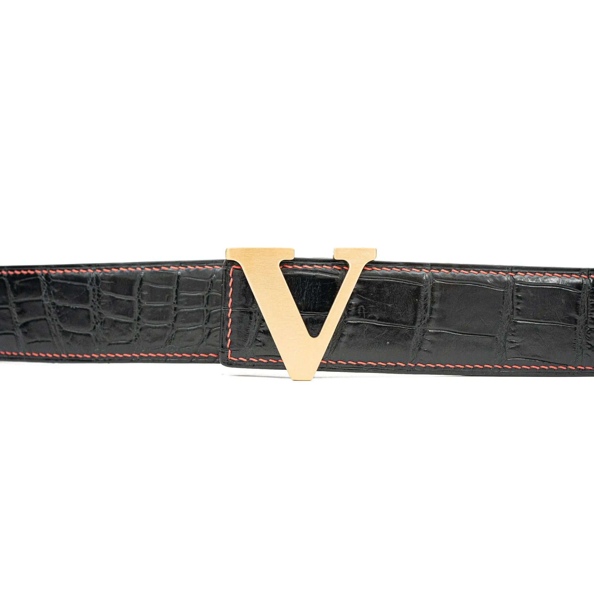 Divinch Alligator Dress Belt Alligator Leather DVG172