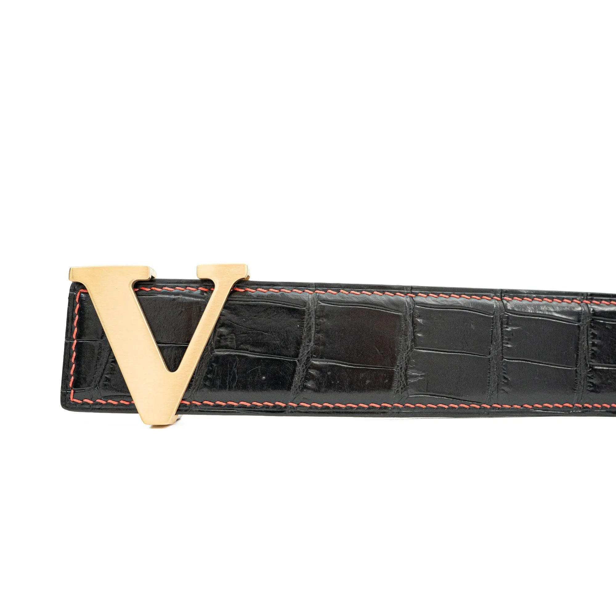 Divinch Alligator Dress Belt Alligator Leather DVG172