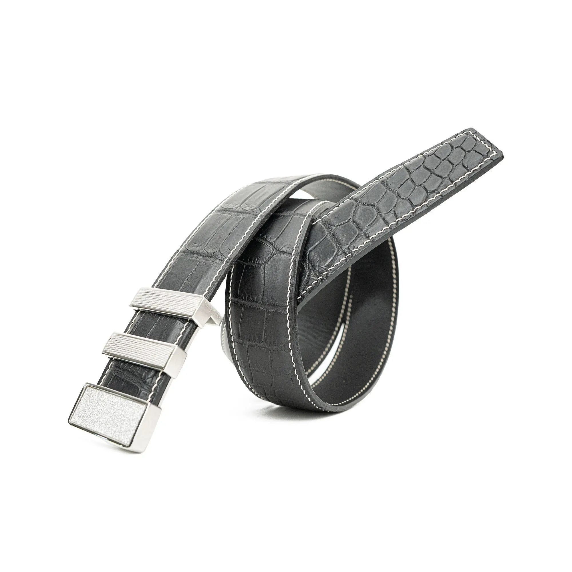Divinch DVG22 Genuine Alligator Leather Belt DVG22