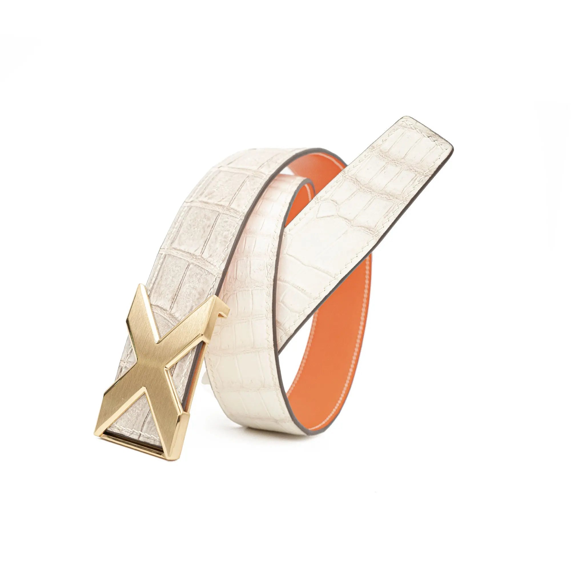 DIVINCH Patina Alligator Belt Genuine Alligator DVG225