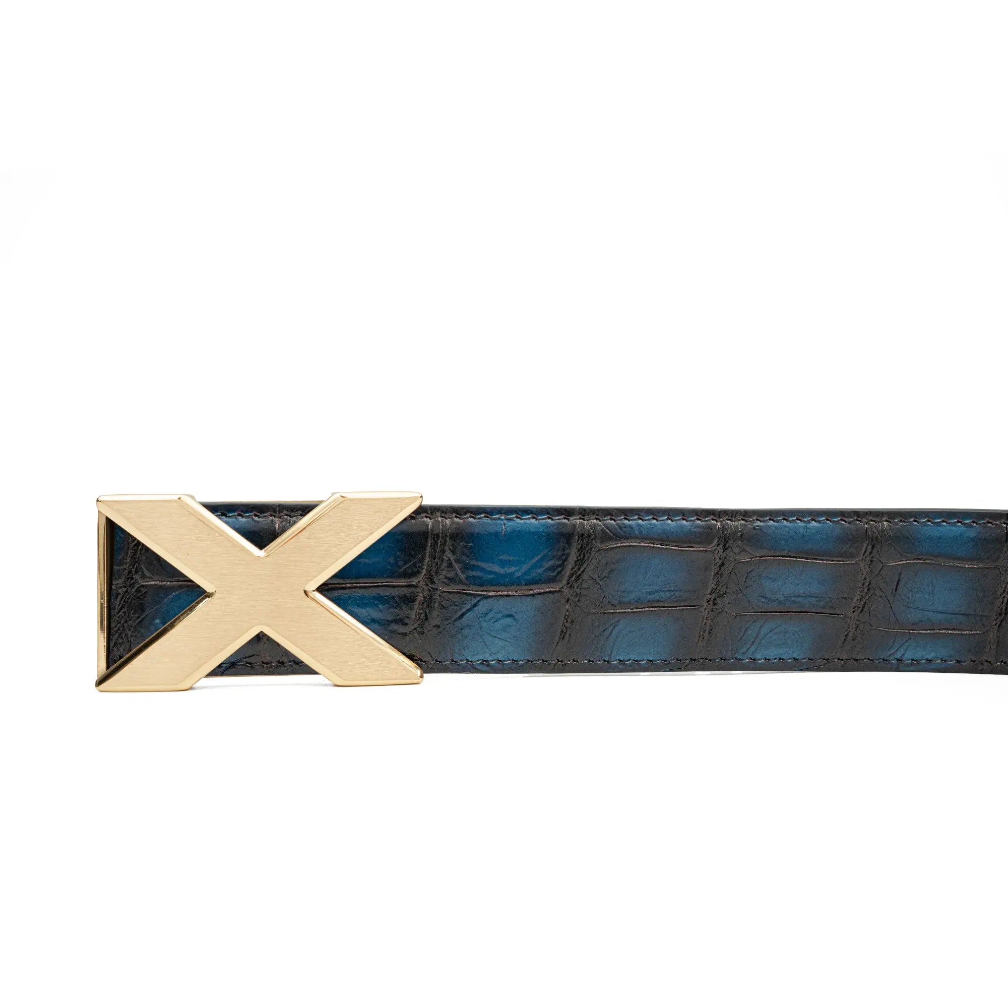 DIVINCH Patina Alligator Belt Alligator Leather DVG238